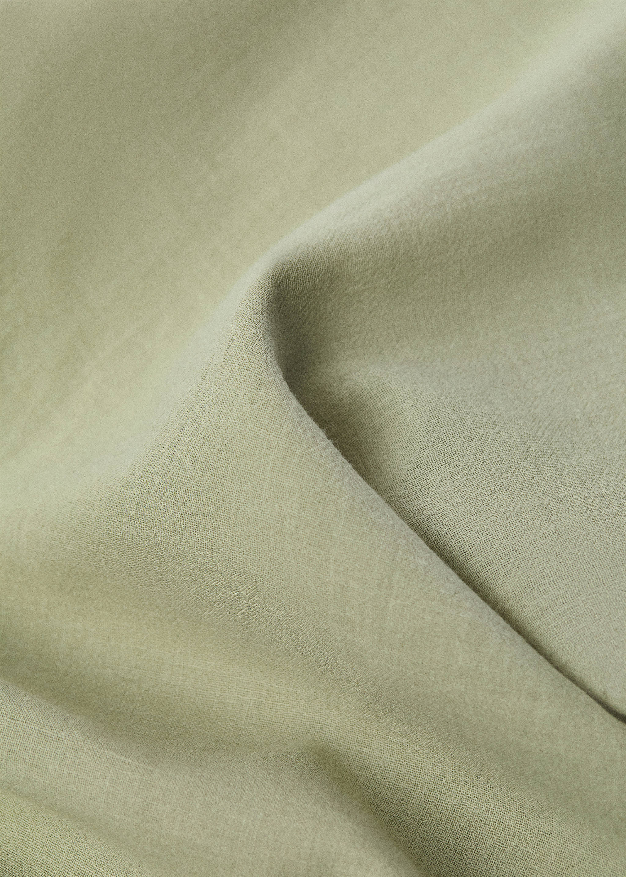 Foulard coton uni - Plan moyen