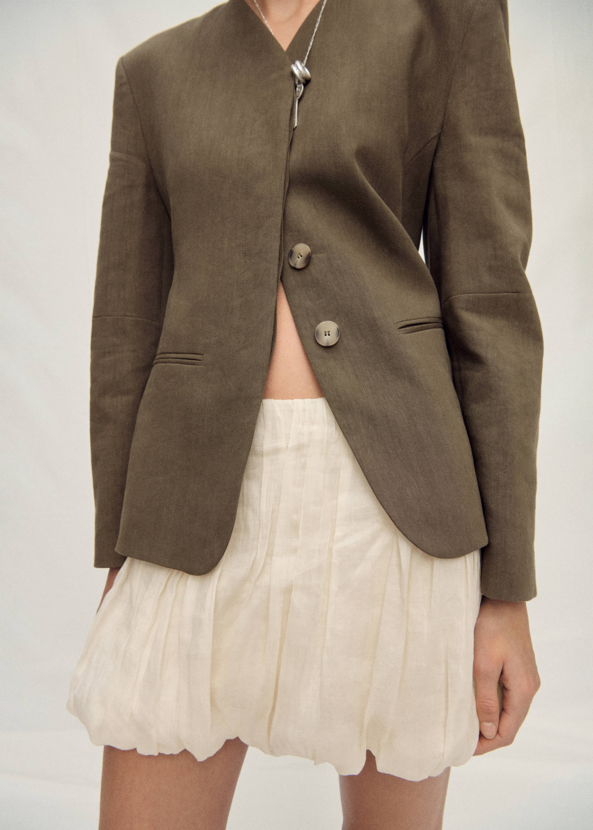 Ramie-Ballonrock - Detail des Artikels 1