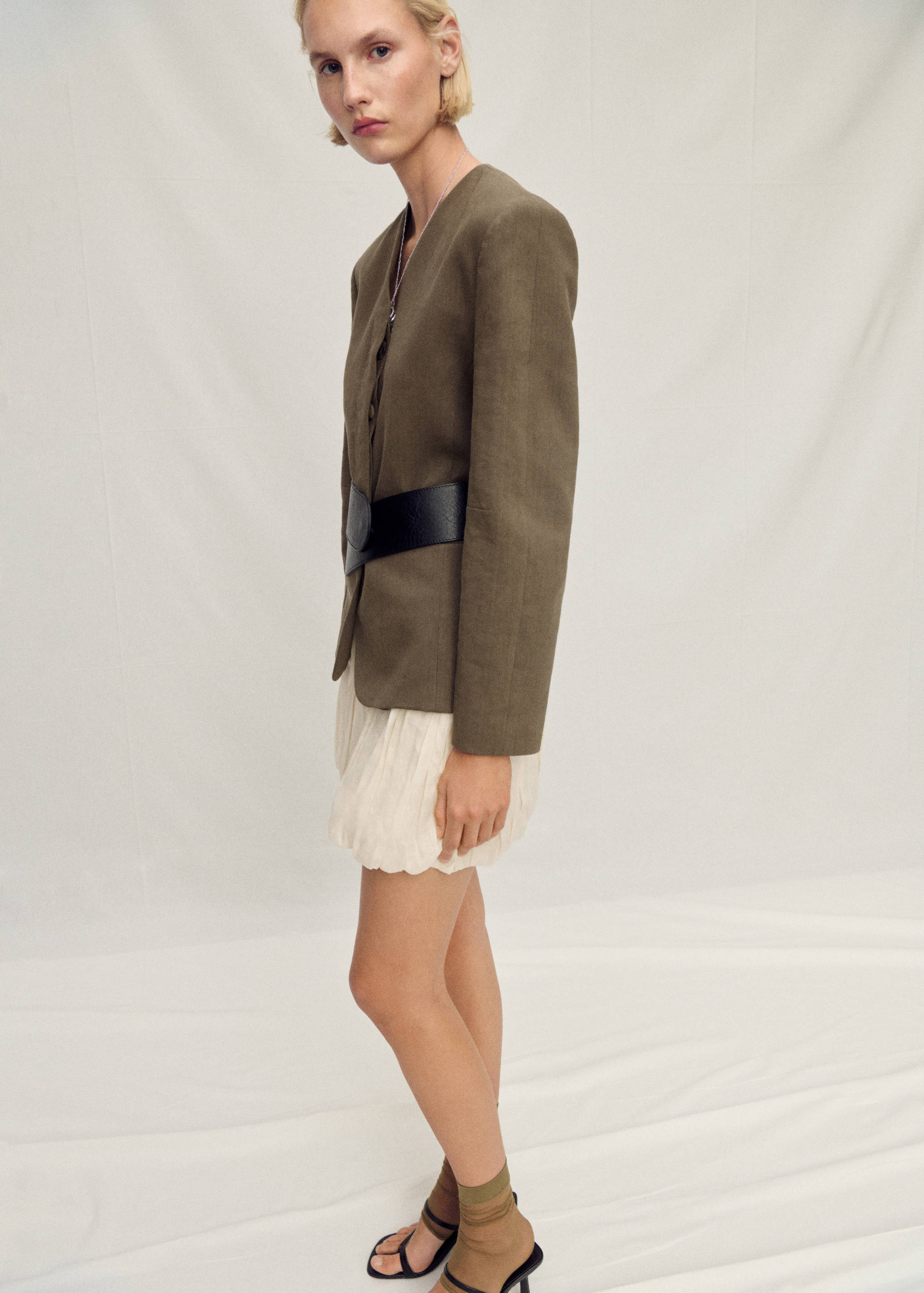 Ramie-Ballonrock - Detail des Artikels 2