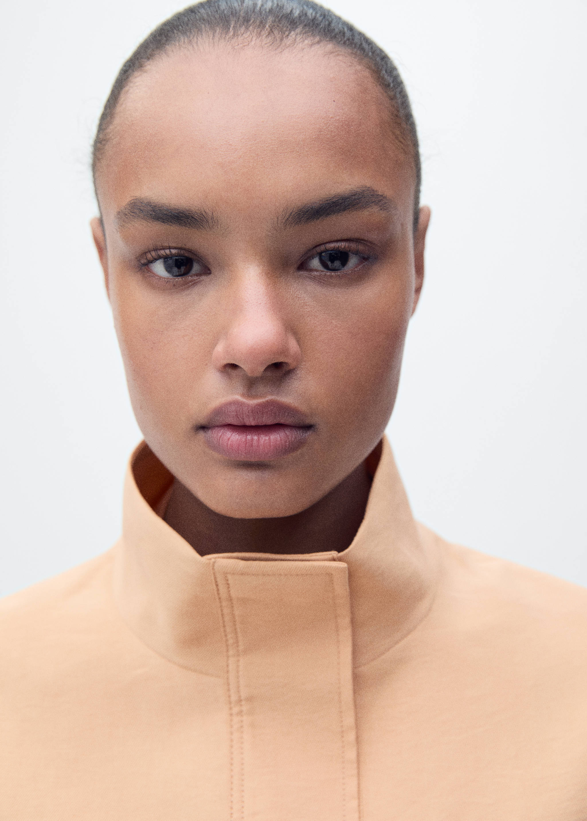 Oversized lyocell jacket with pockets - Details of the article 2