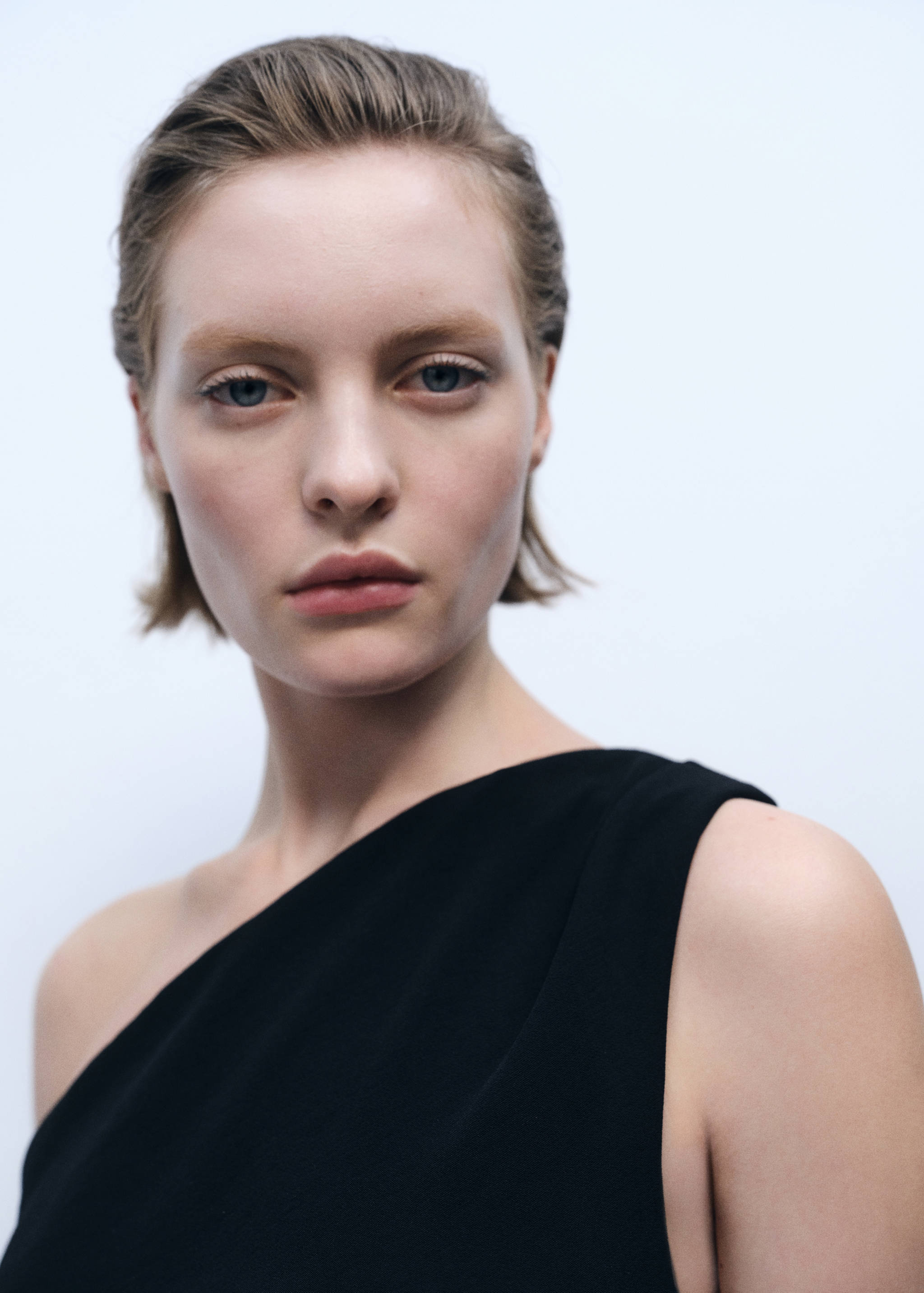 Mono asimétrico detalle drapeado - Detalle del artículo 1