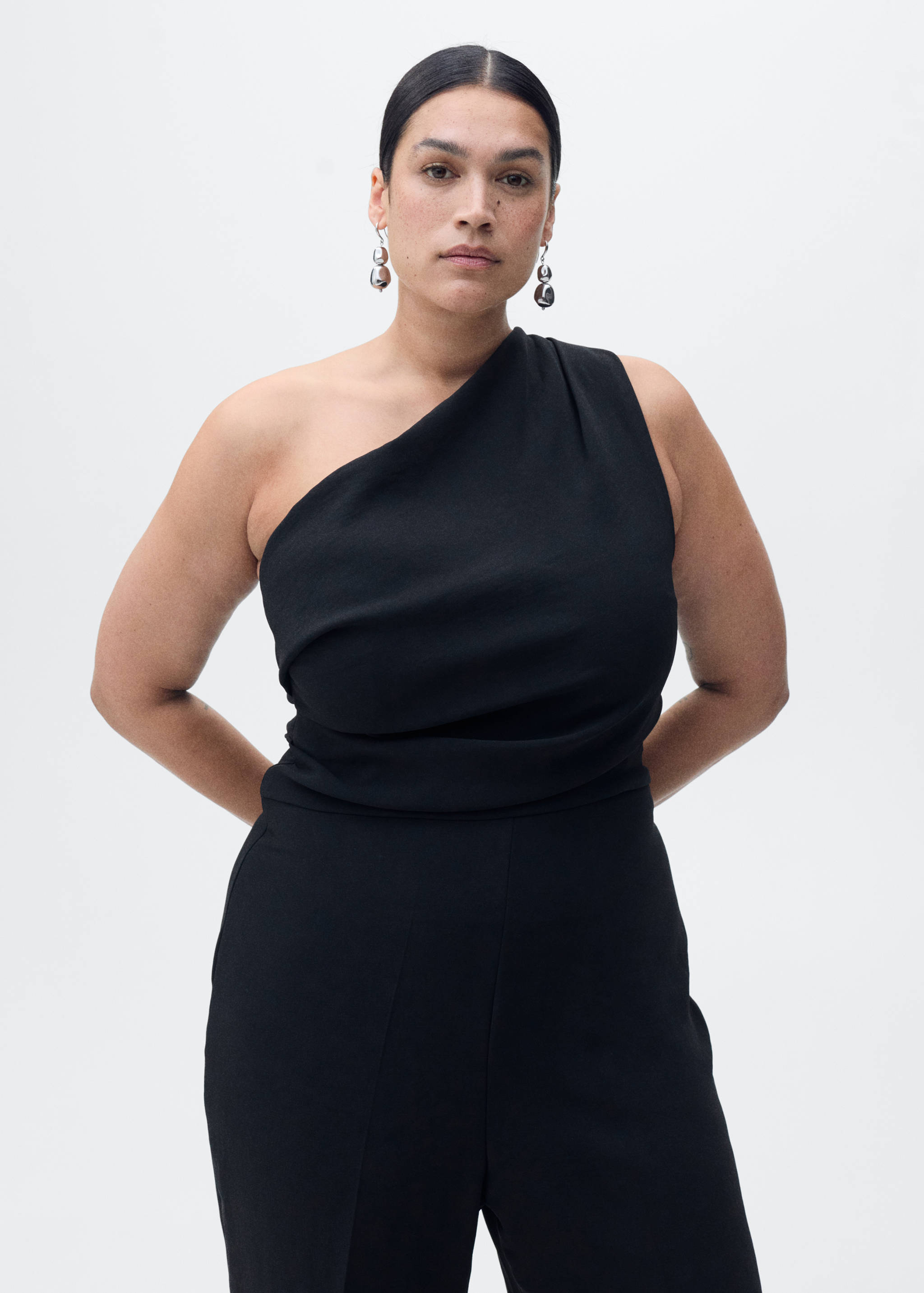 Mono asimétrico detalle drapeado - Detalle del artículo 5