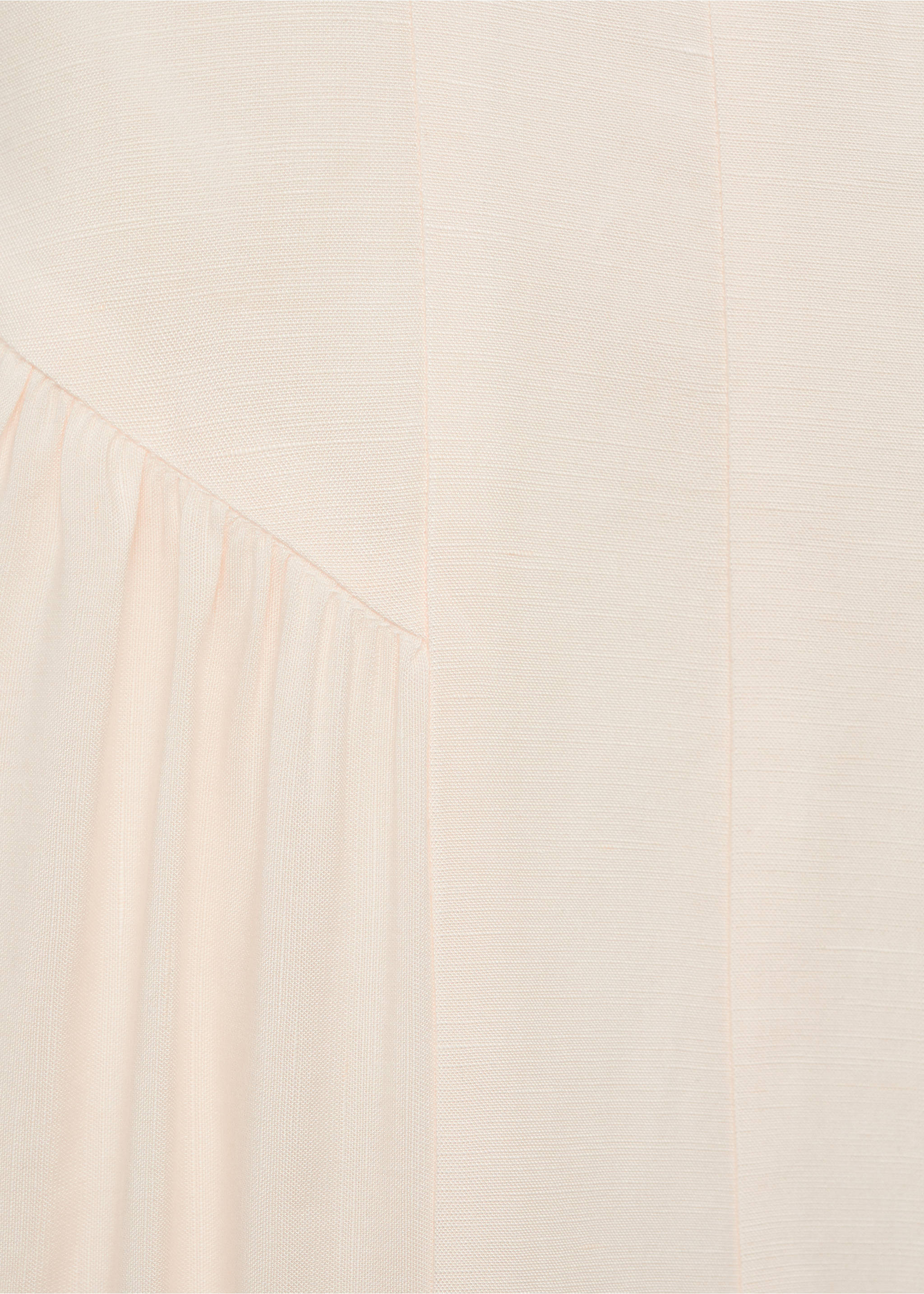 Robe lin emmanchures américaines - Détail de l'article 0, Blanc cassé. Ref: 87077892-00.