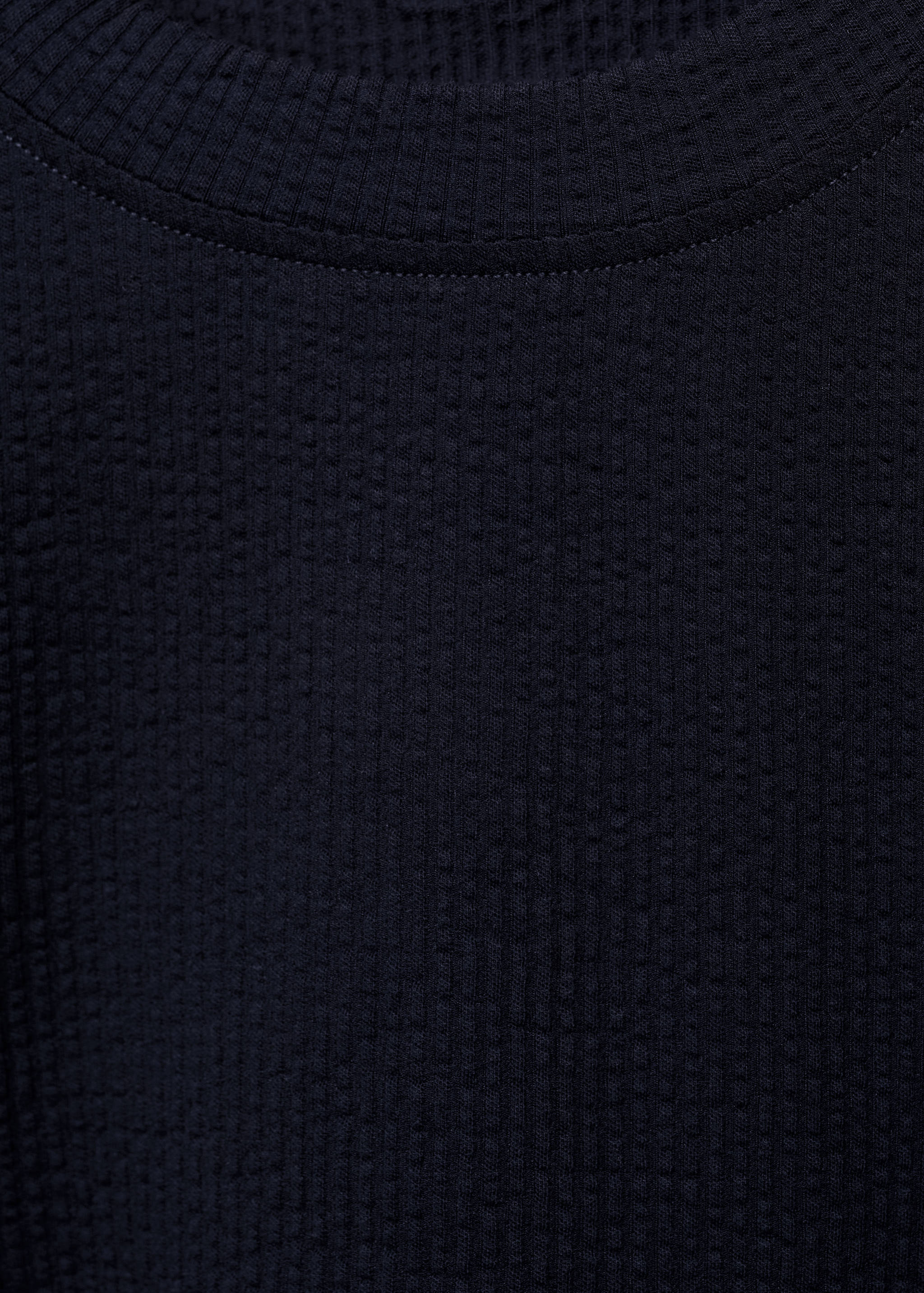 T-Shirt aus Seersucker-Baumwolle - Detail des Artikels 8