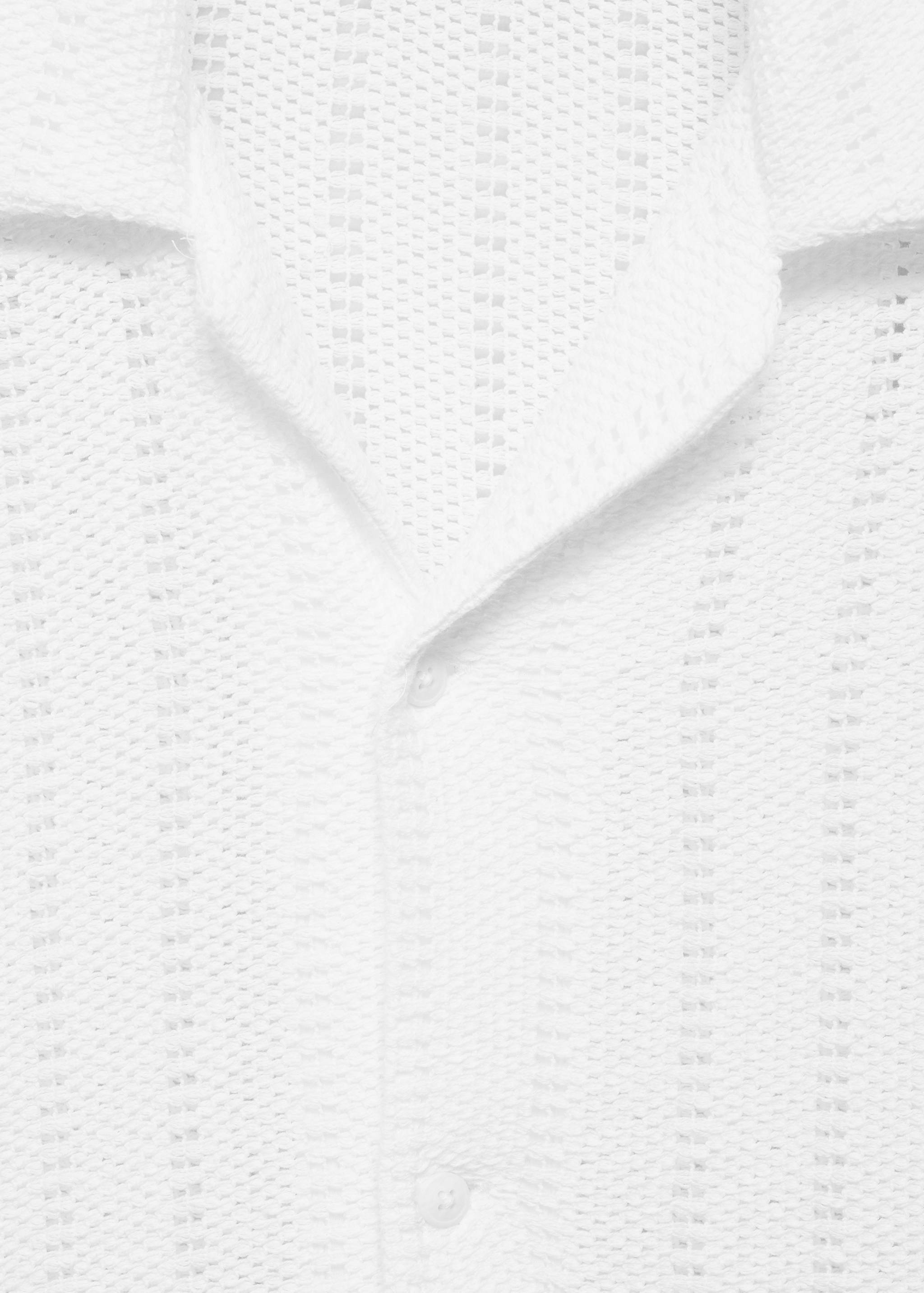 Camisa punto detalle calados - Detalle del artículo 8
