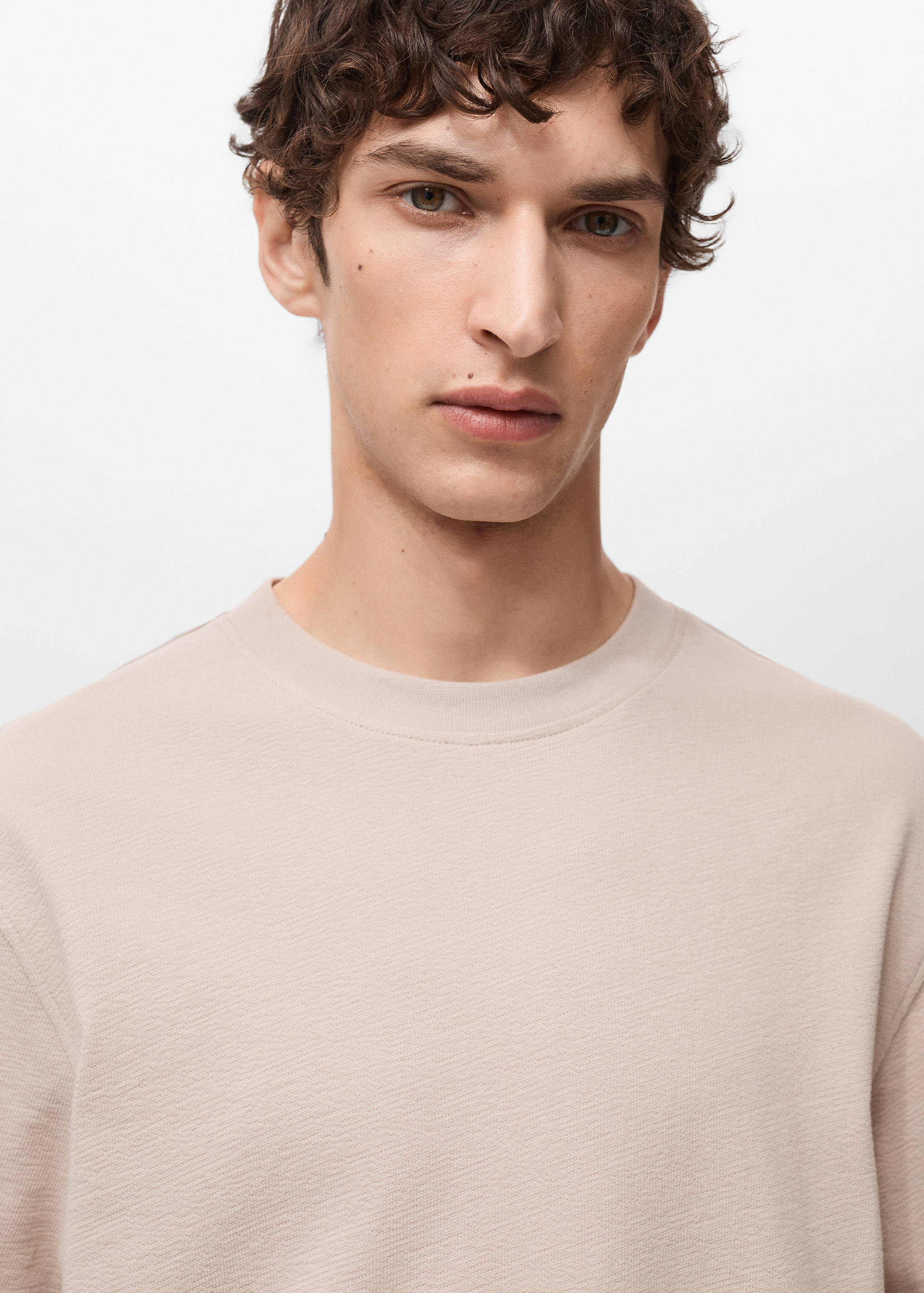 T-shirt relaxed-fit structuré - Détail de l'article 1