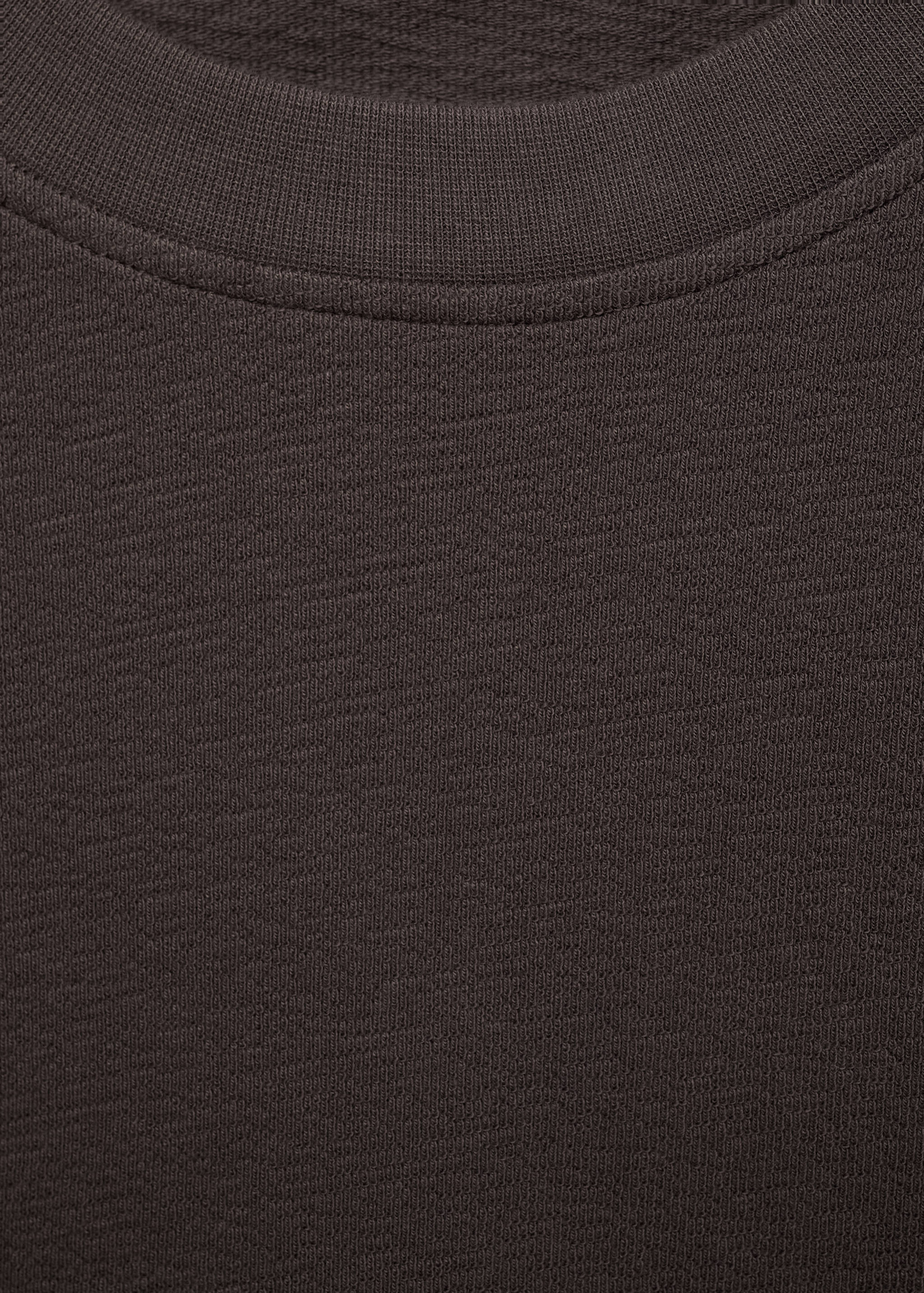Camiseta relaxed fit estructura - Detalle del artículo 8