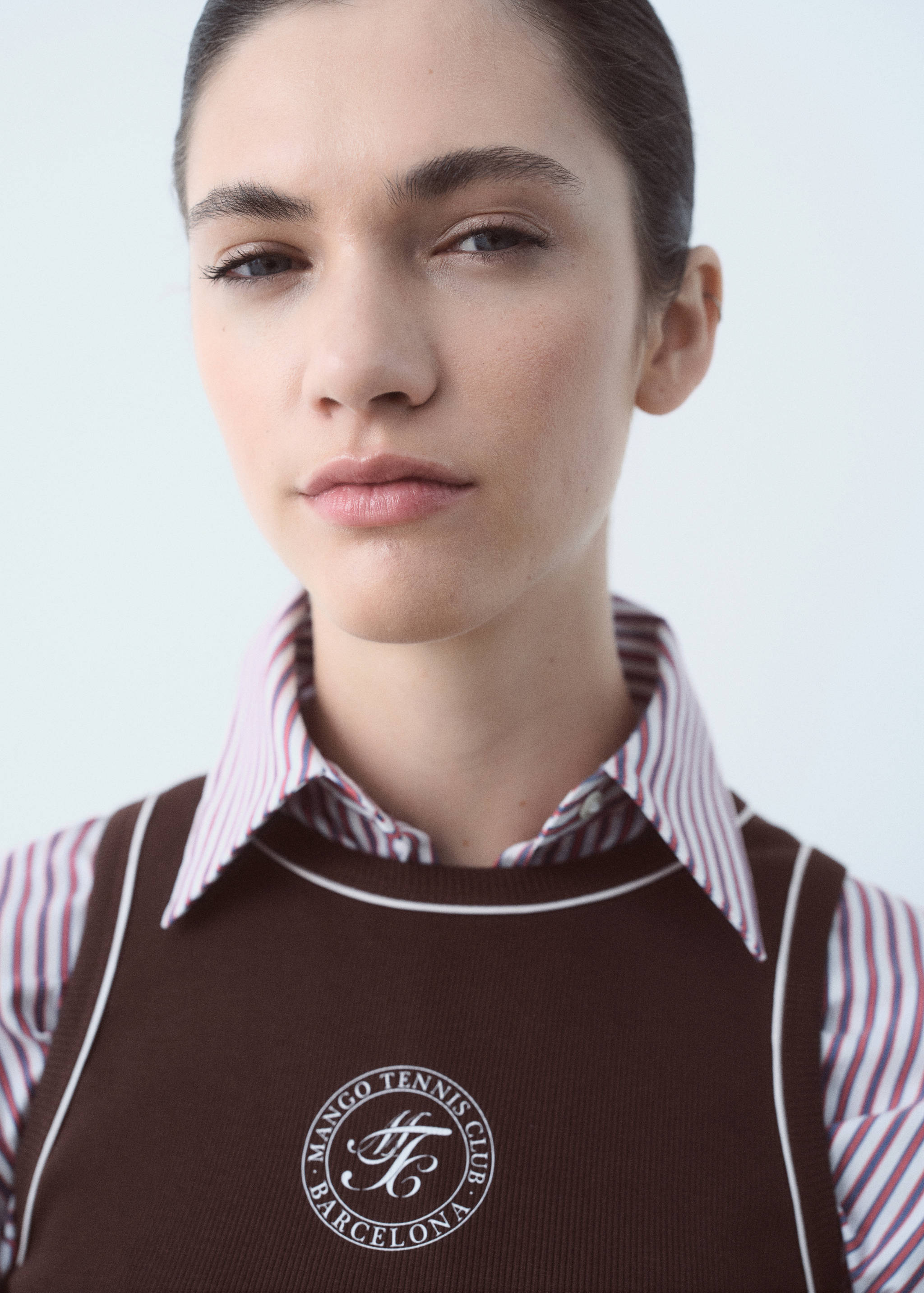 Βαμβακερό τοπ με τυπωμένο μήνυμα - Λεπτομέρεια του προϊόντος 1