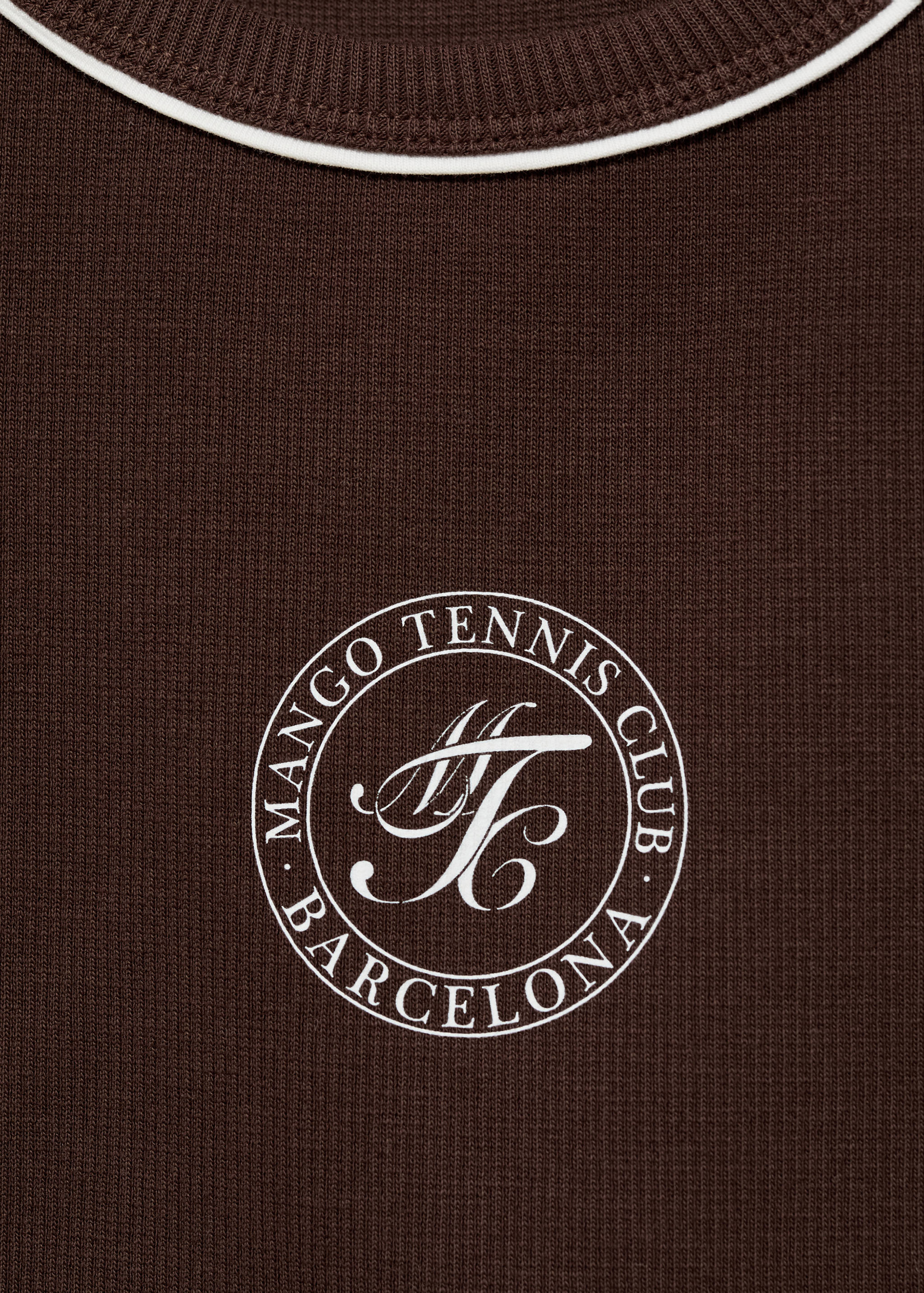 Βαμβακερό τοπ με τυπωμένο μήνυμα - Λεπτομέρεια του προϊόντος 8