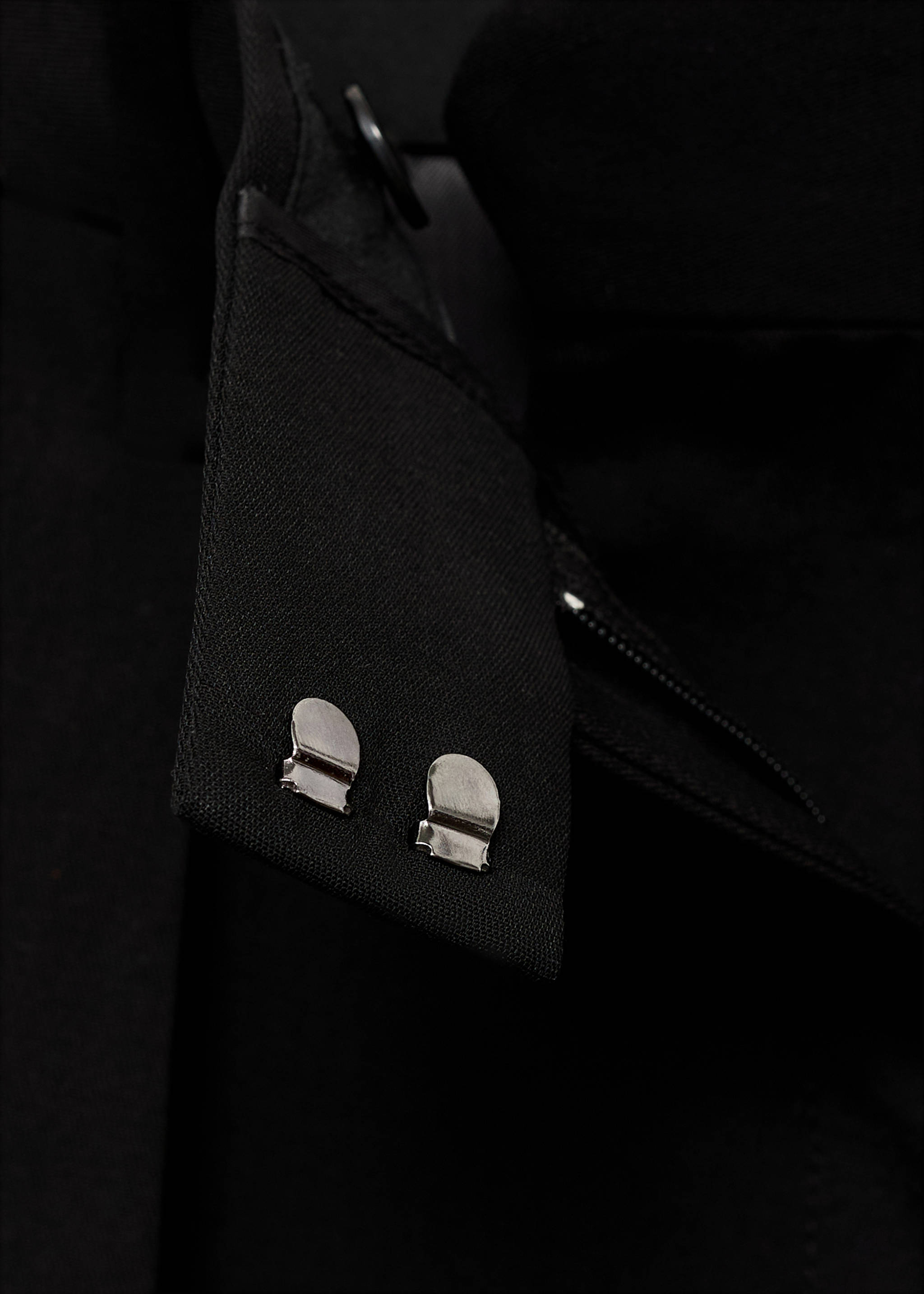 Gerade Bundfaltenhose aus Lyocell - Detail des Artikels 8