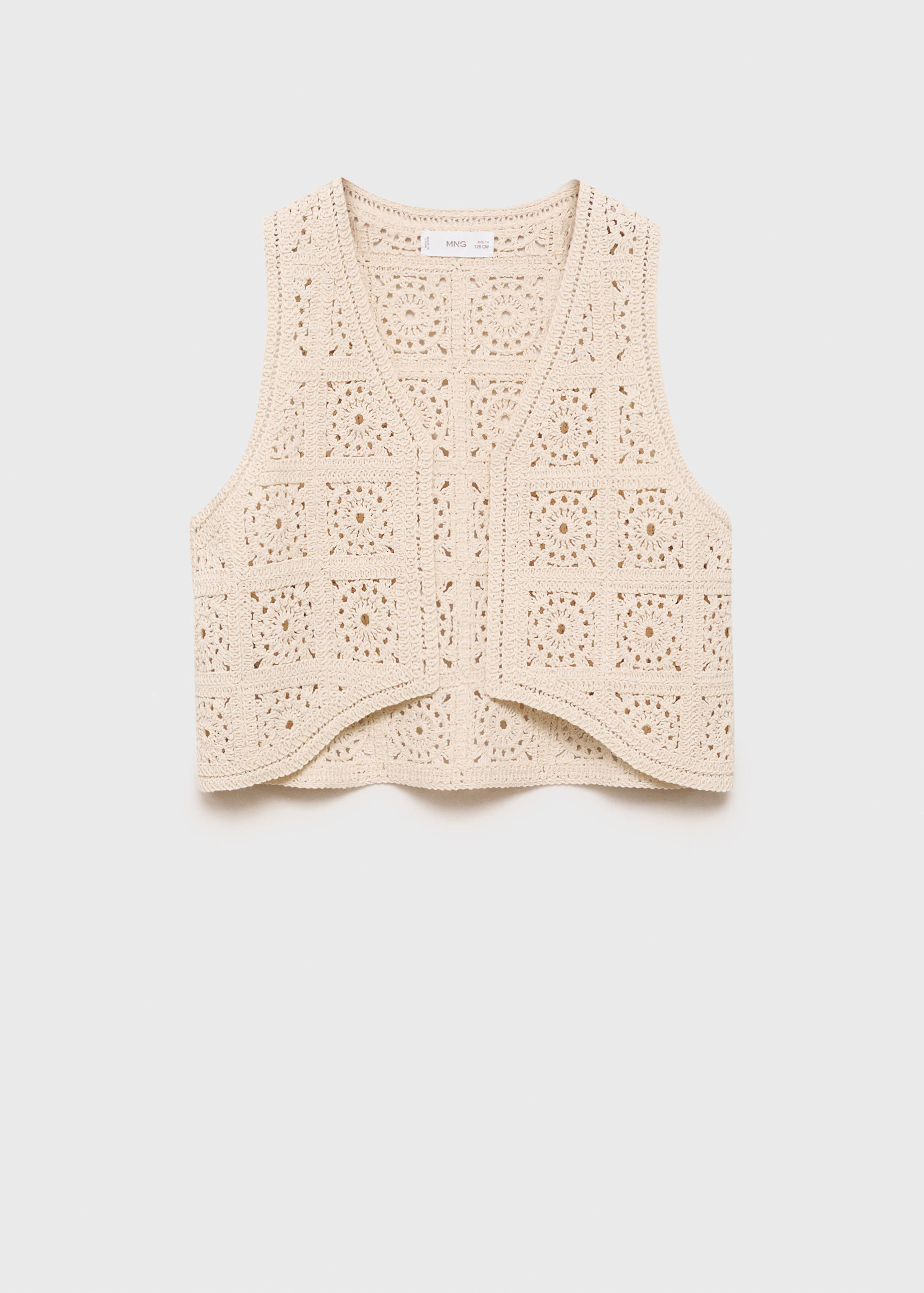 Chaleco punto crochet - Artículo sin modelo