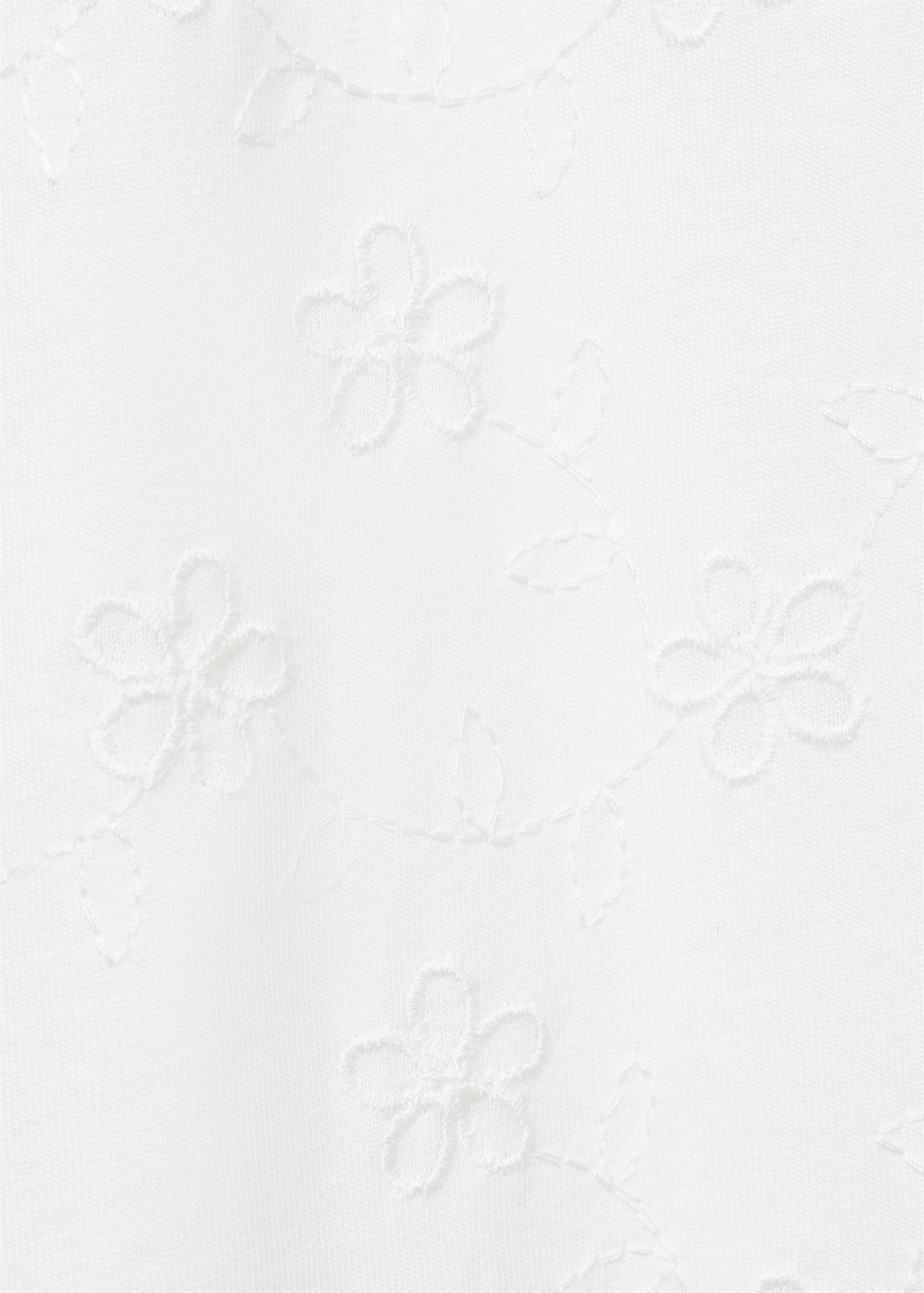 Floral embroidery jumpsuit - Details of the article 8