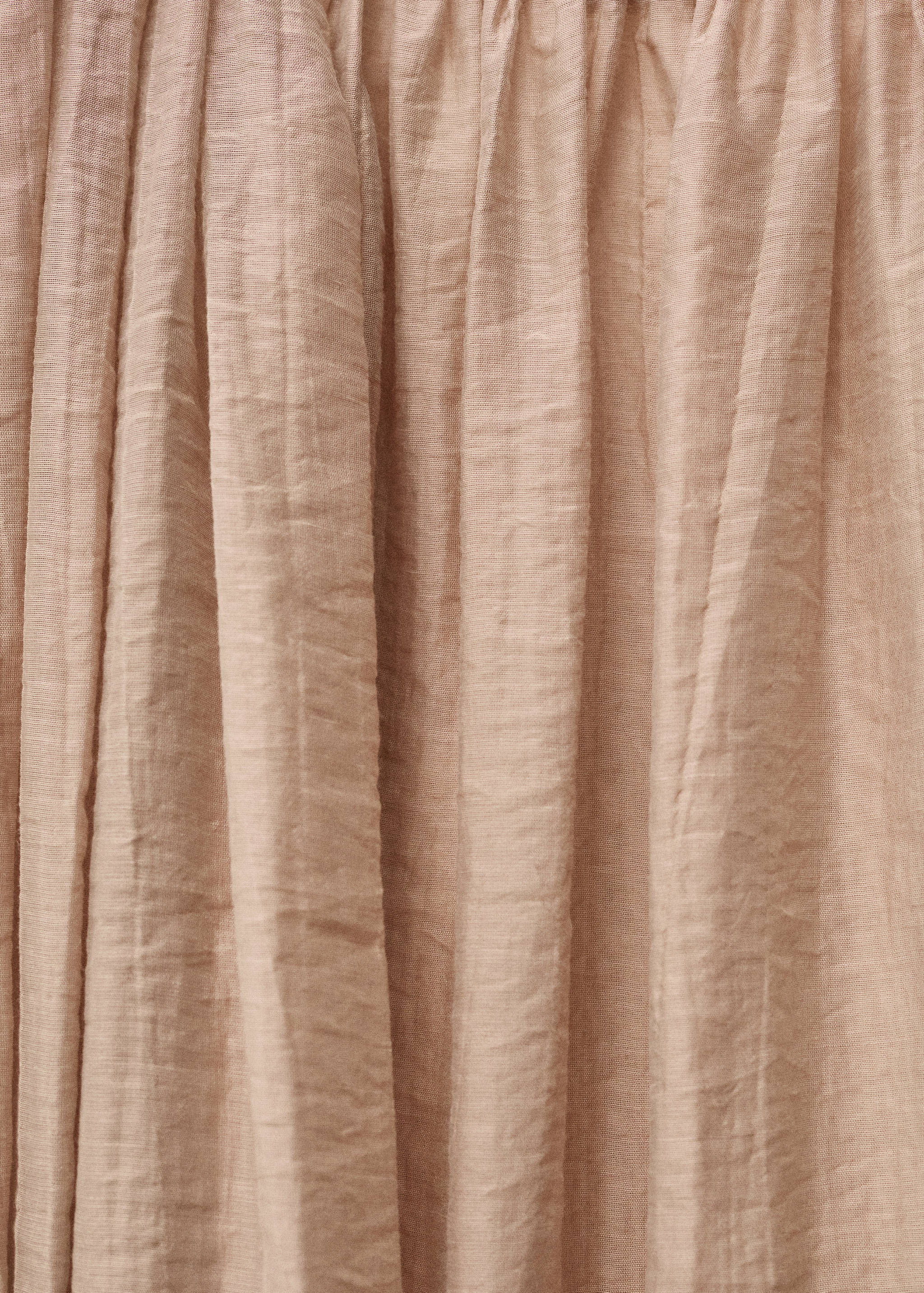 Gathered dress with puffed hem - Details of the article 8