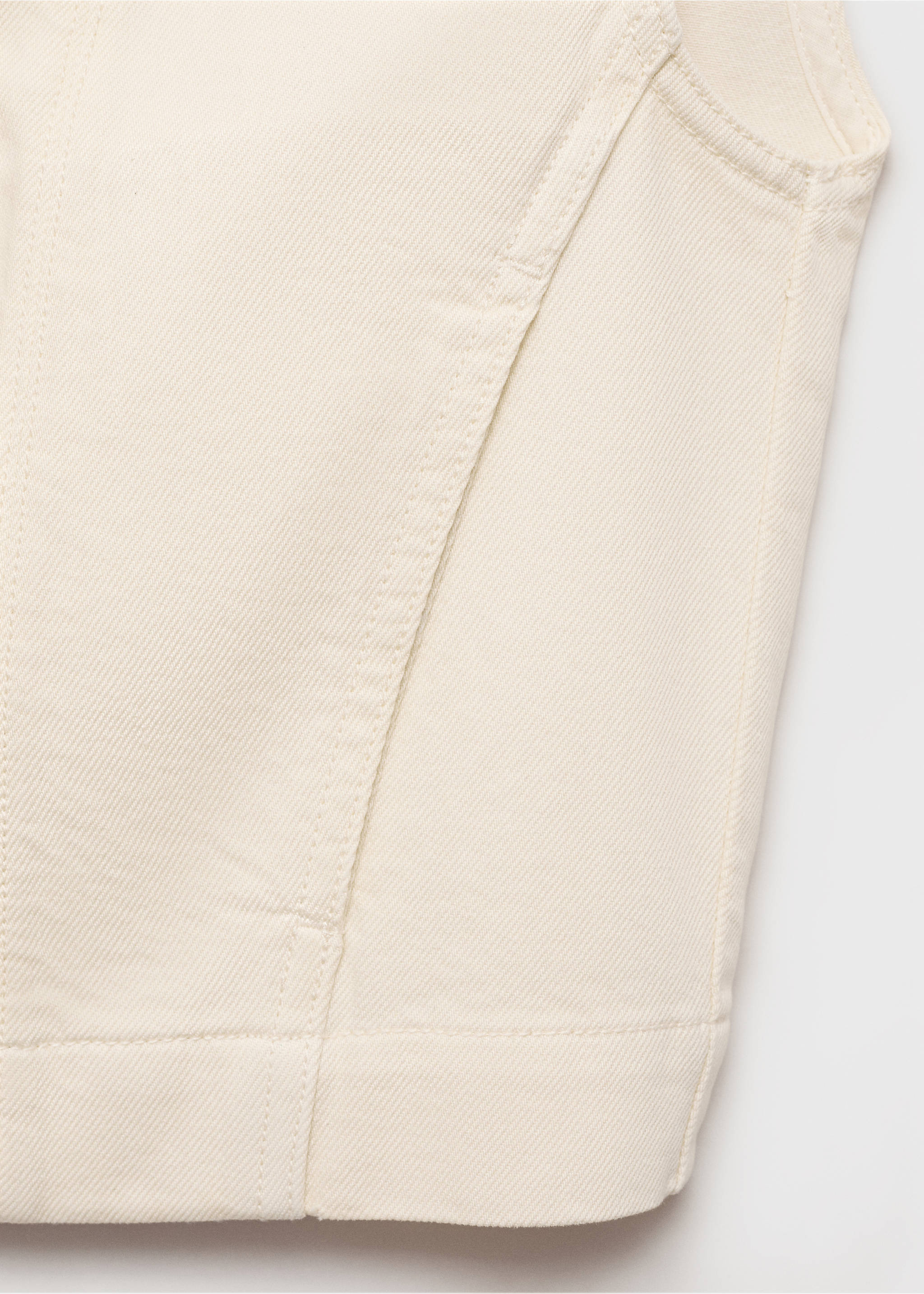 Gilet effet denim - Détail de l'article 0, Écru. Ref: 87078644-00.