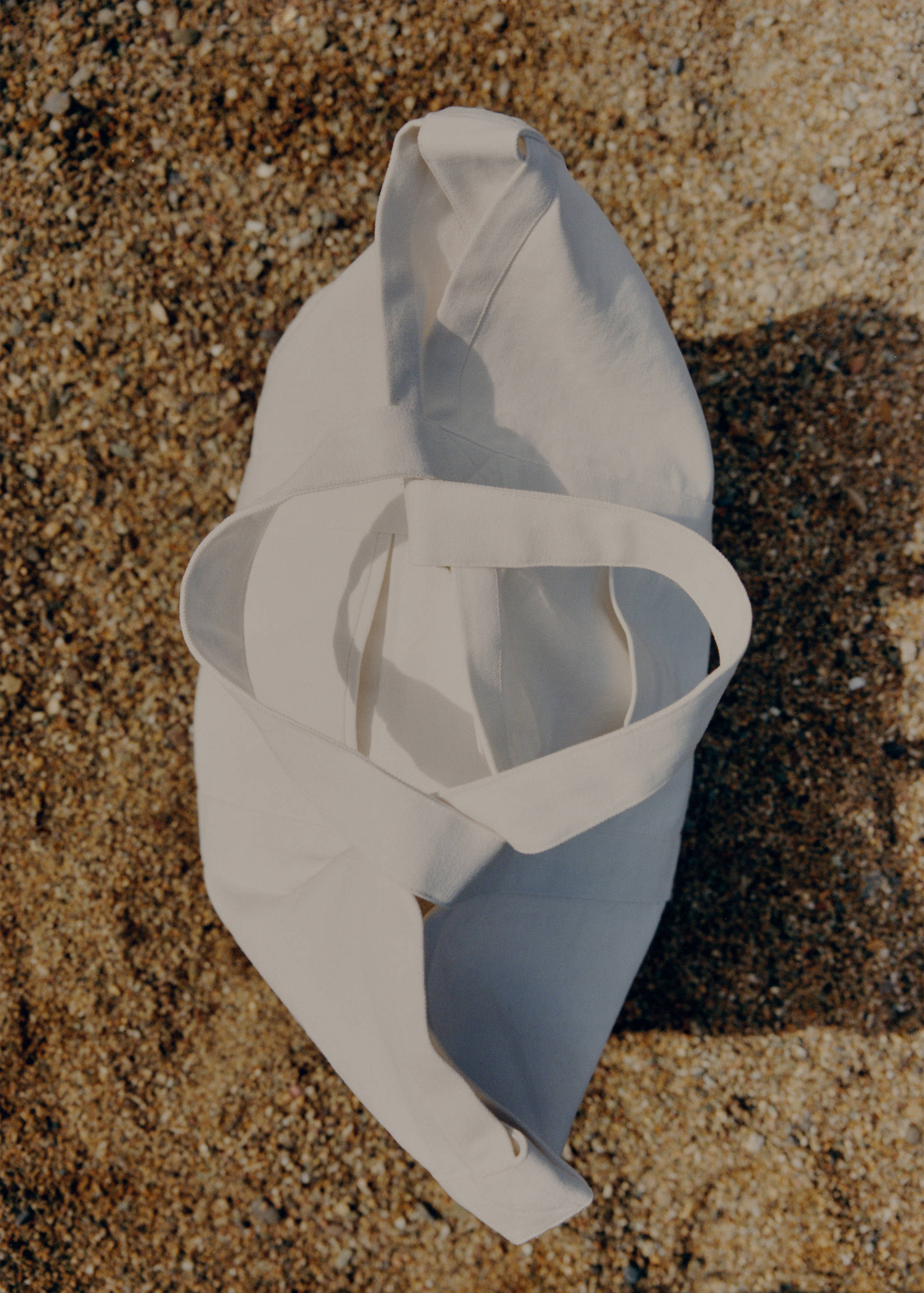 Strandtasche aus einfarbiger Baumwolle - Detail des Artikels 6