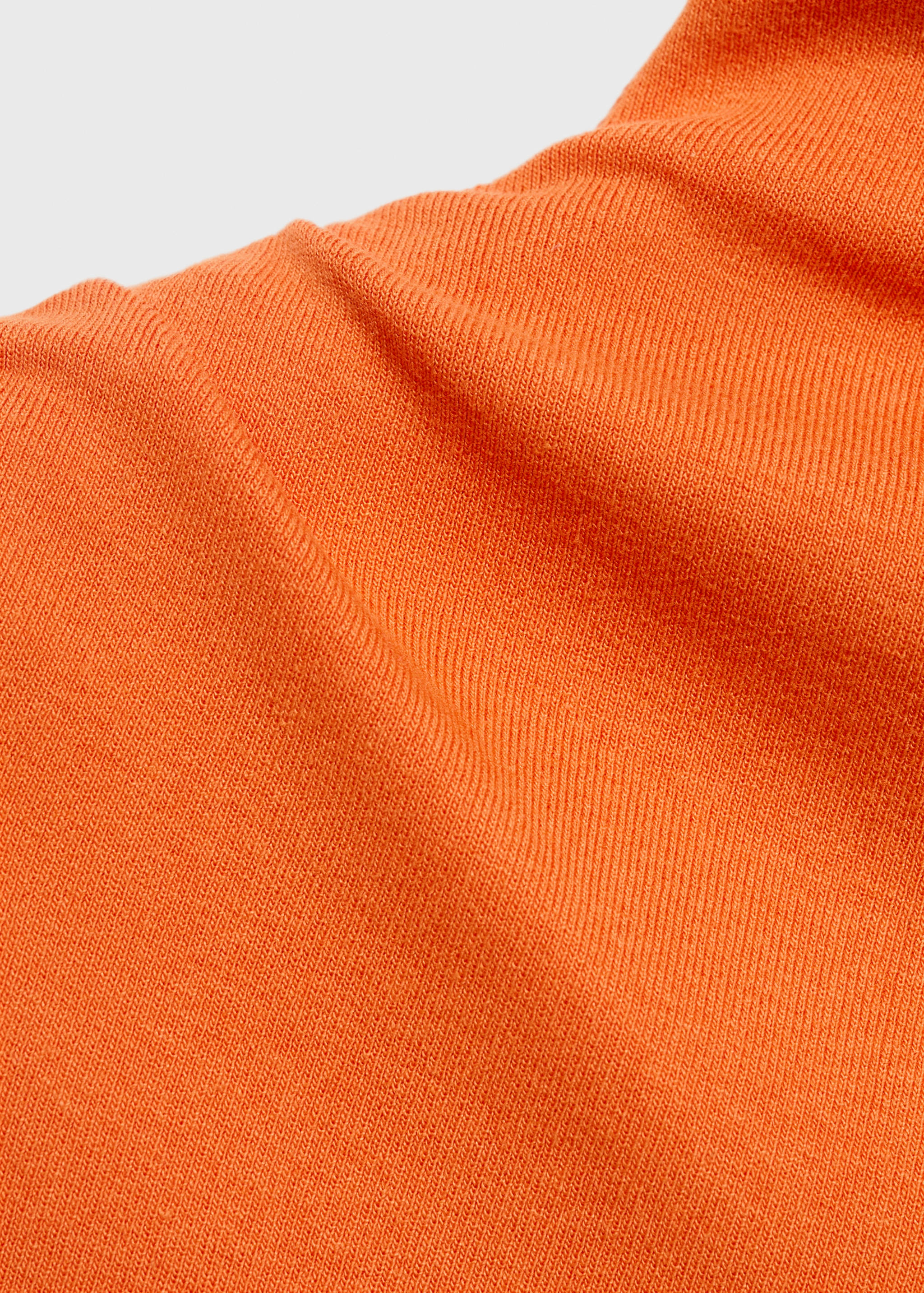 Draped dress with perkins collar - Details of the article 0