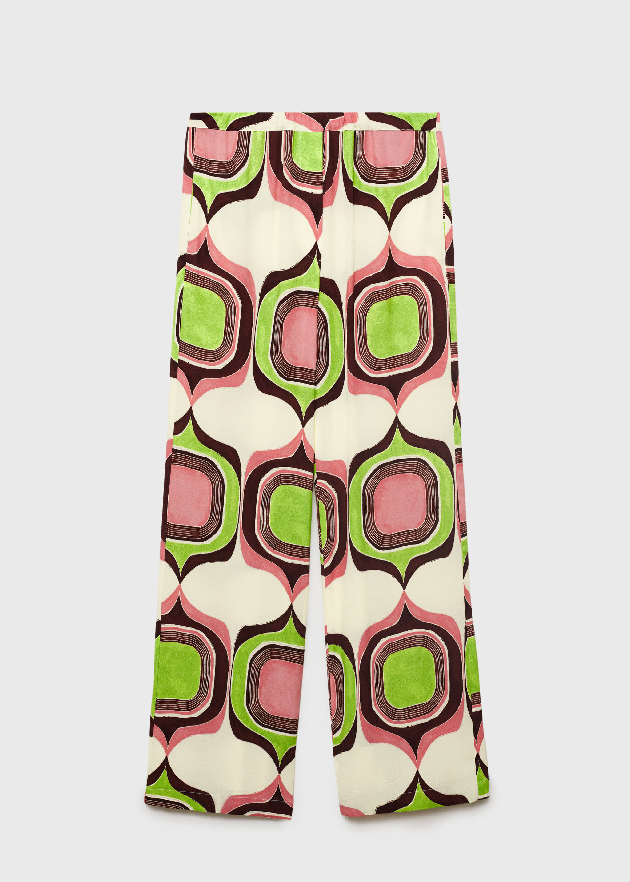 Pantalón estampado geométrico - Artículo sin modelo