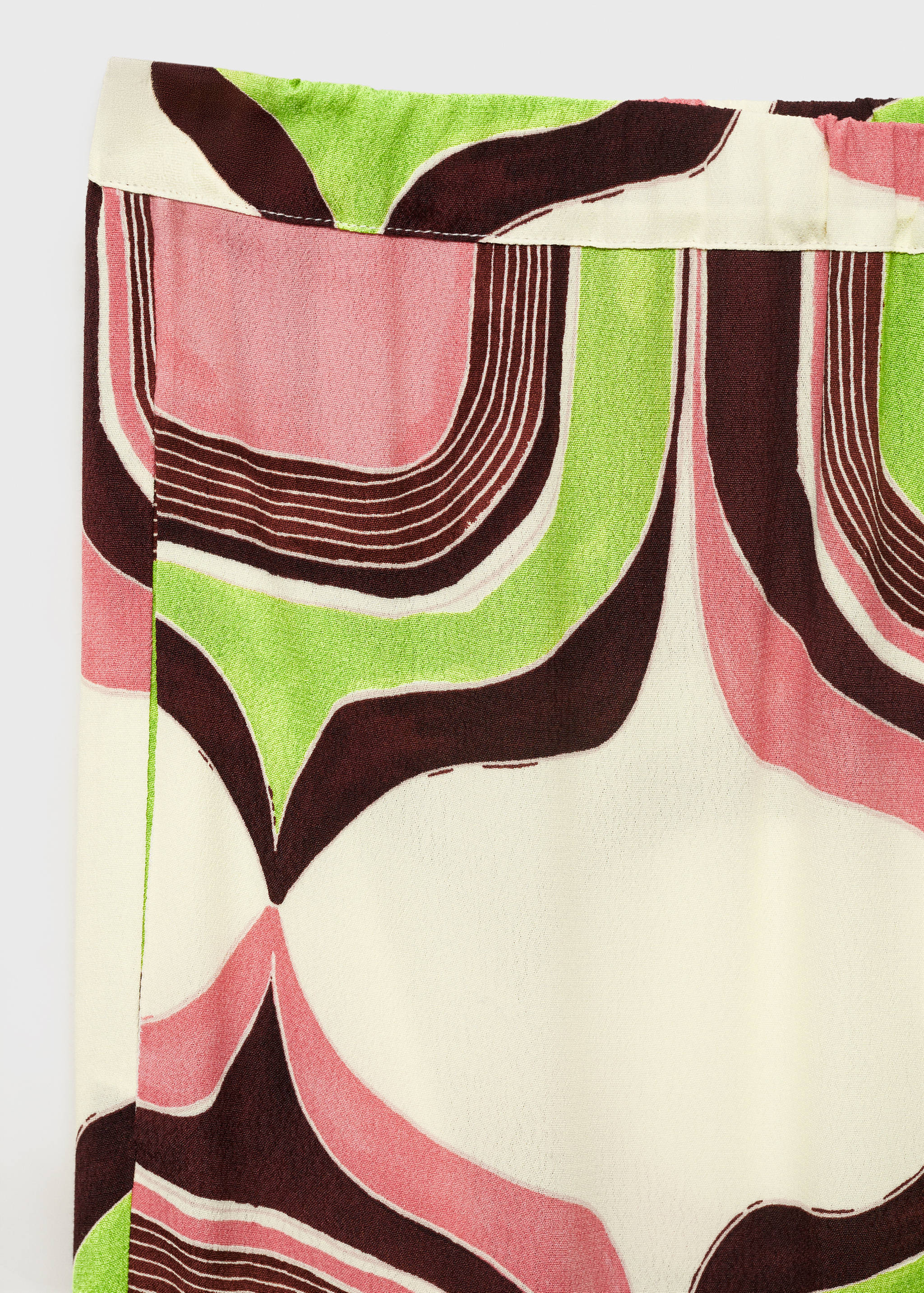 Pantalón estampado geométrico - Detalle del artículo 8