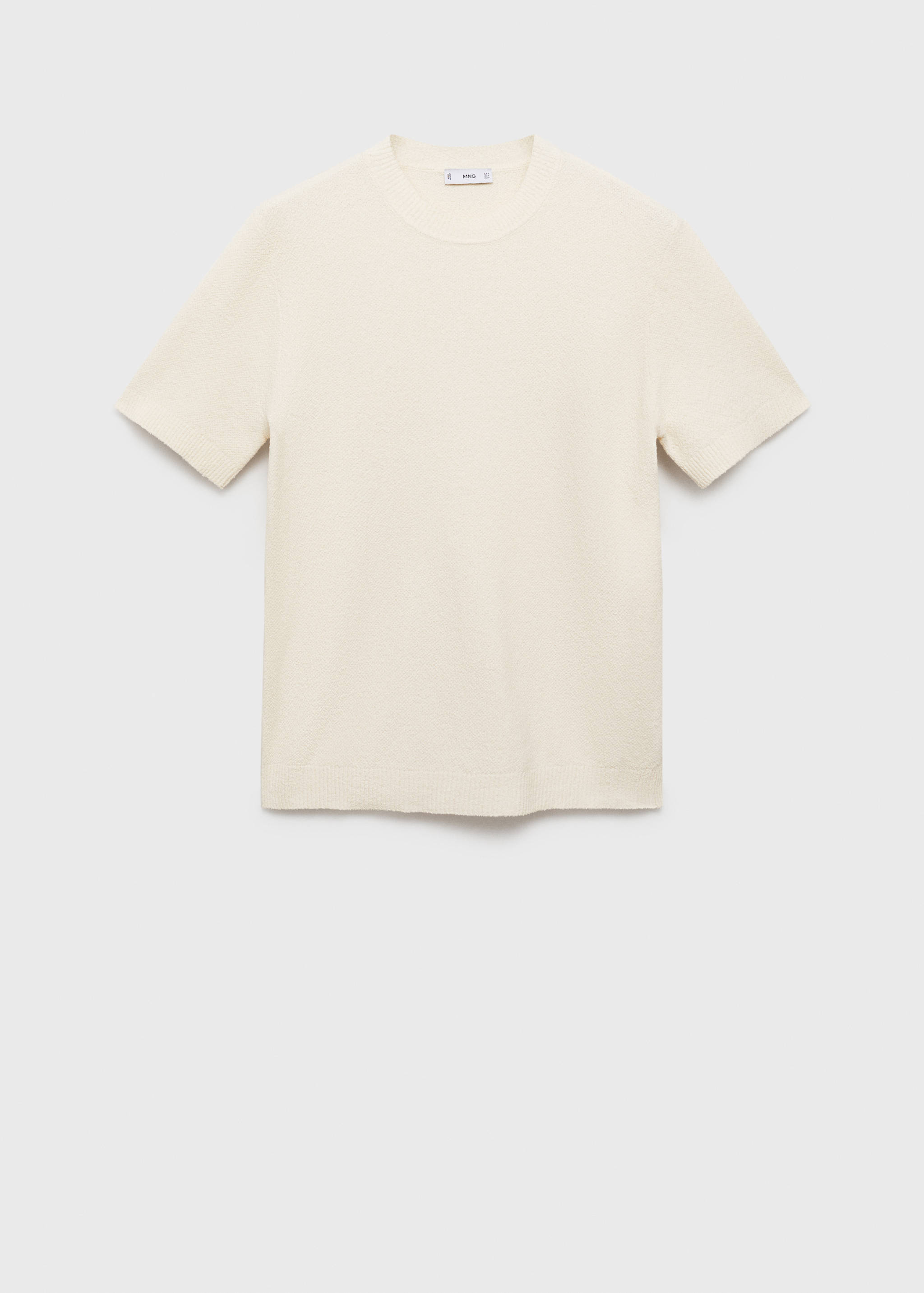 T-shirt maille fine coton - Article sans modèle