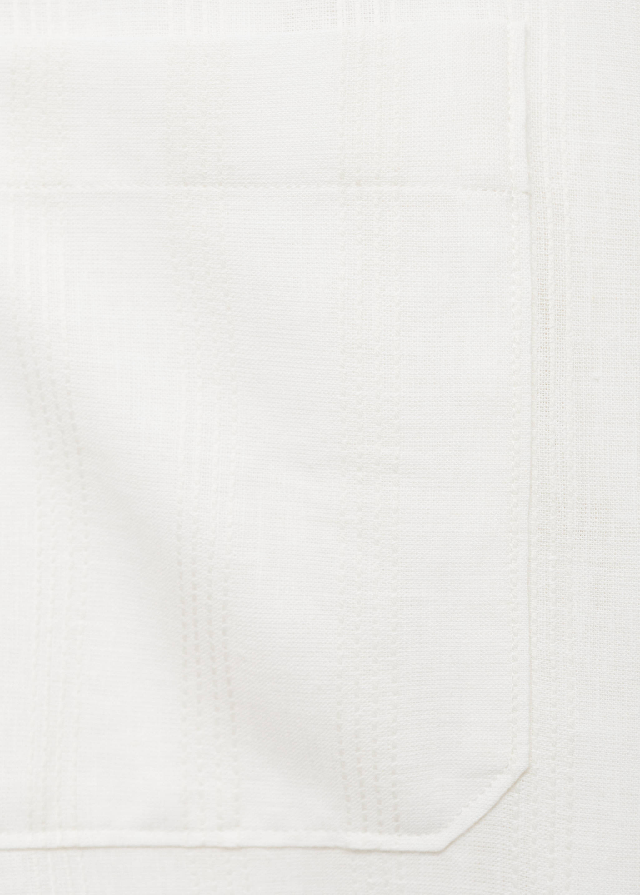 Overshirt aus Leinenmischgewebe mit Taschen - Detail des Artikels 0