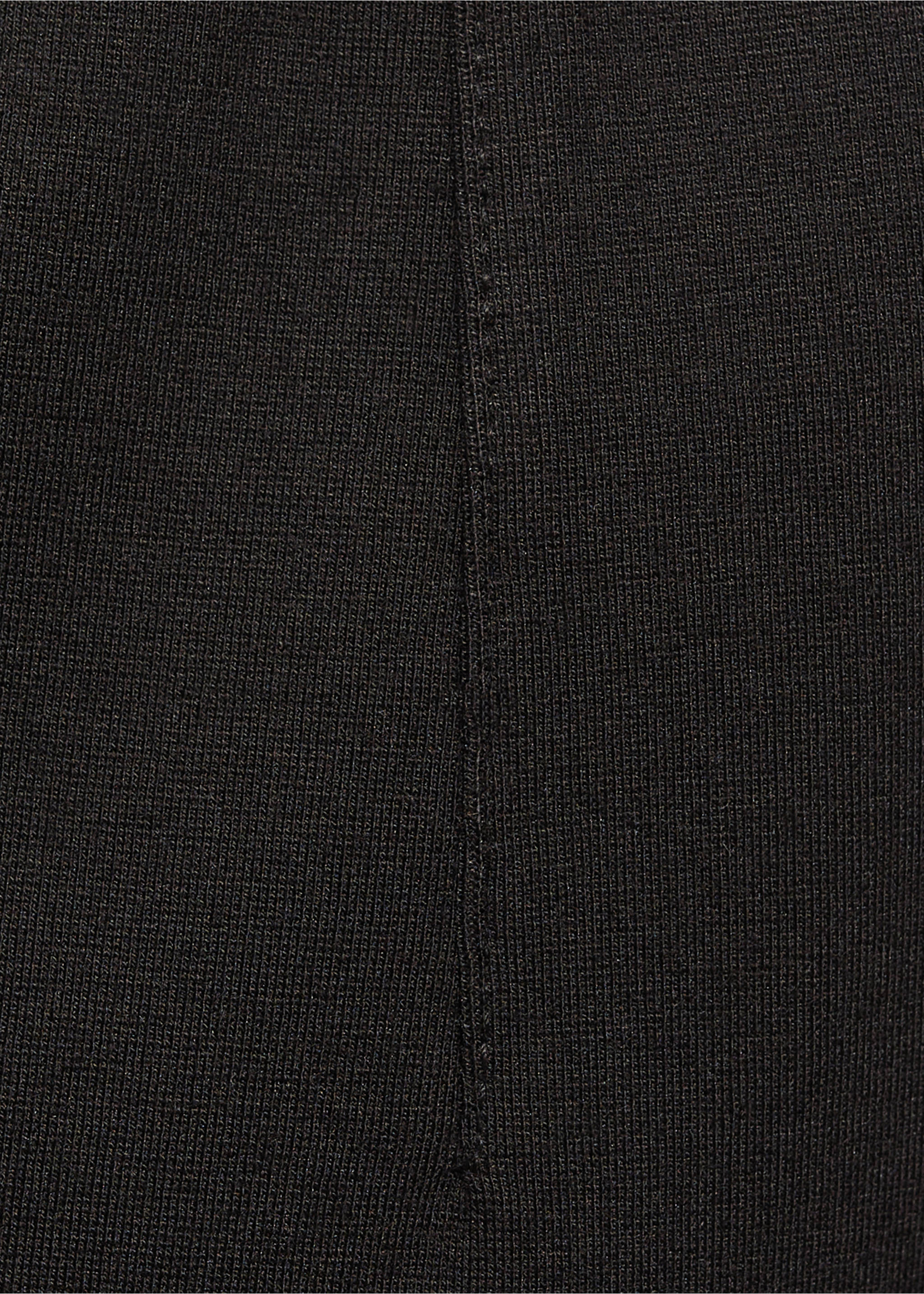 Mid-rise skinny leggings - Details of the article 8, Black. Ref: 87080422-00.