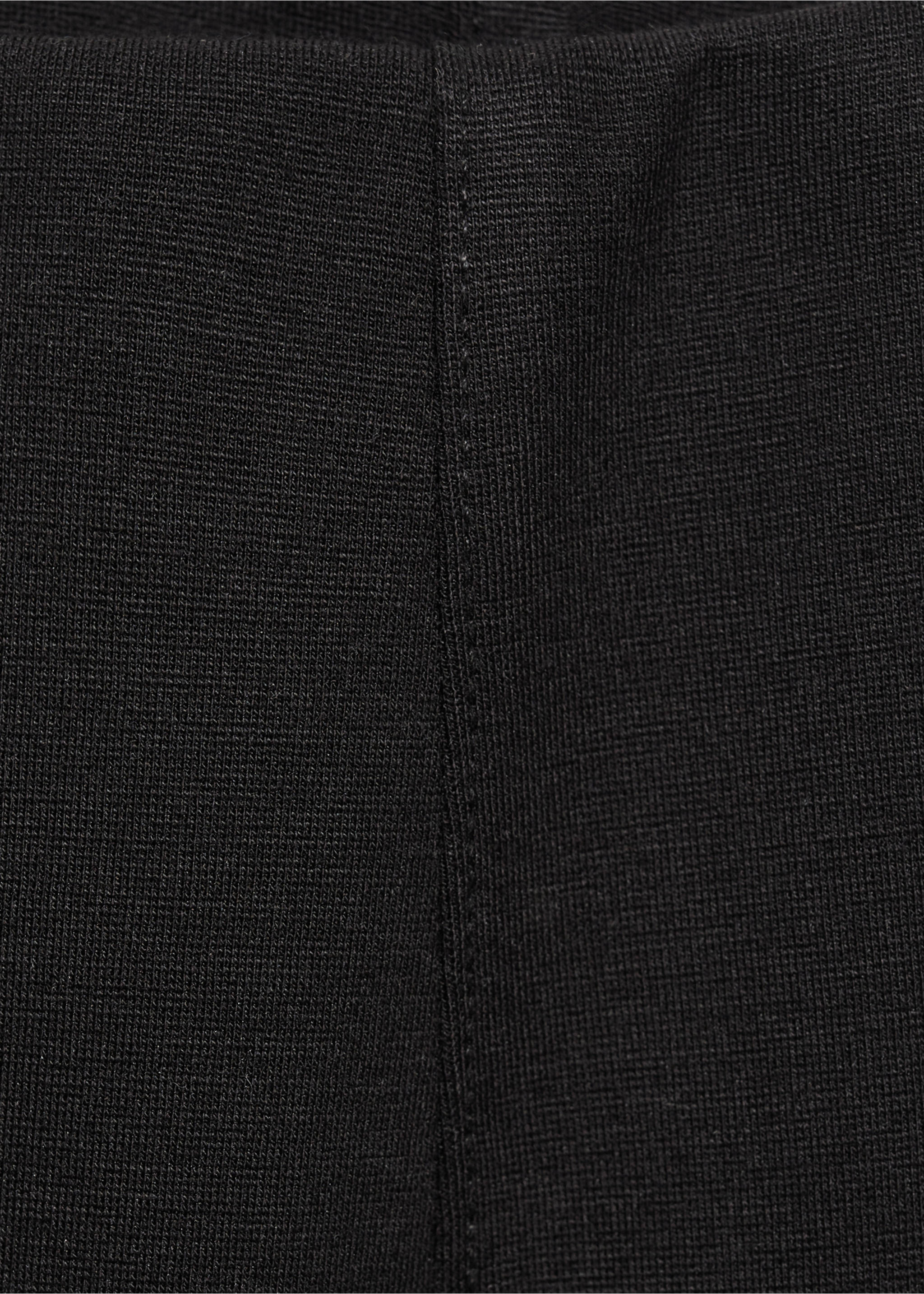 Mid-rise skinny leggings - Details of the article 0, Black. Ref: 87080422-00.