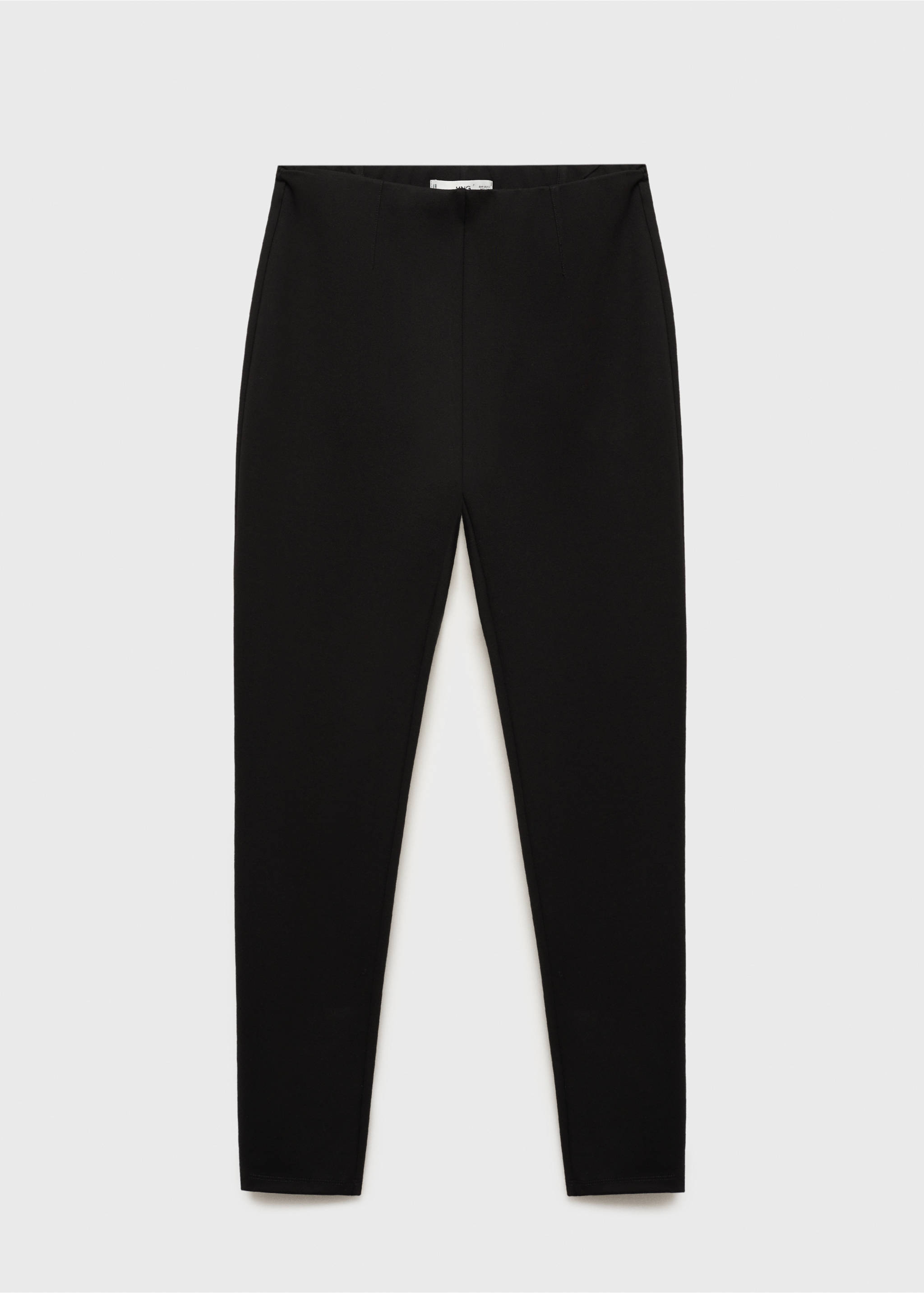 Mid-rise skinny leggings - Article without model, Black. Ref: 87080422-00.