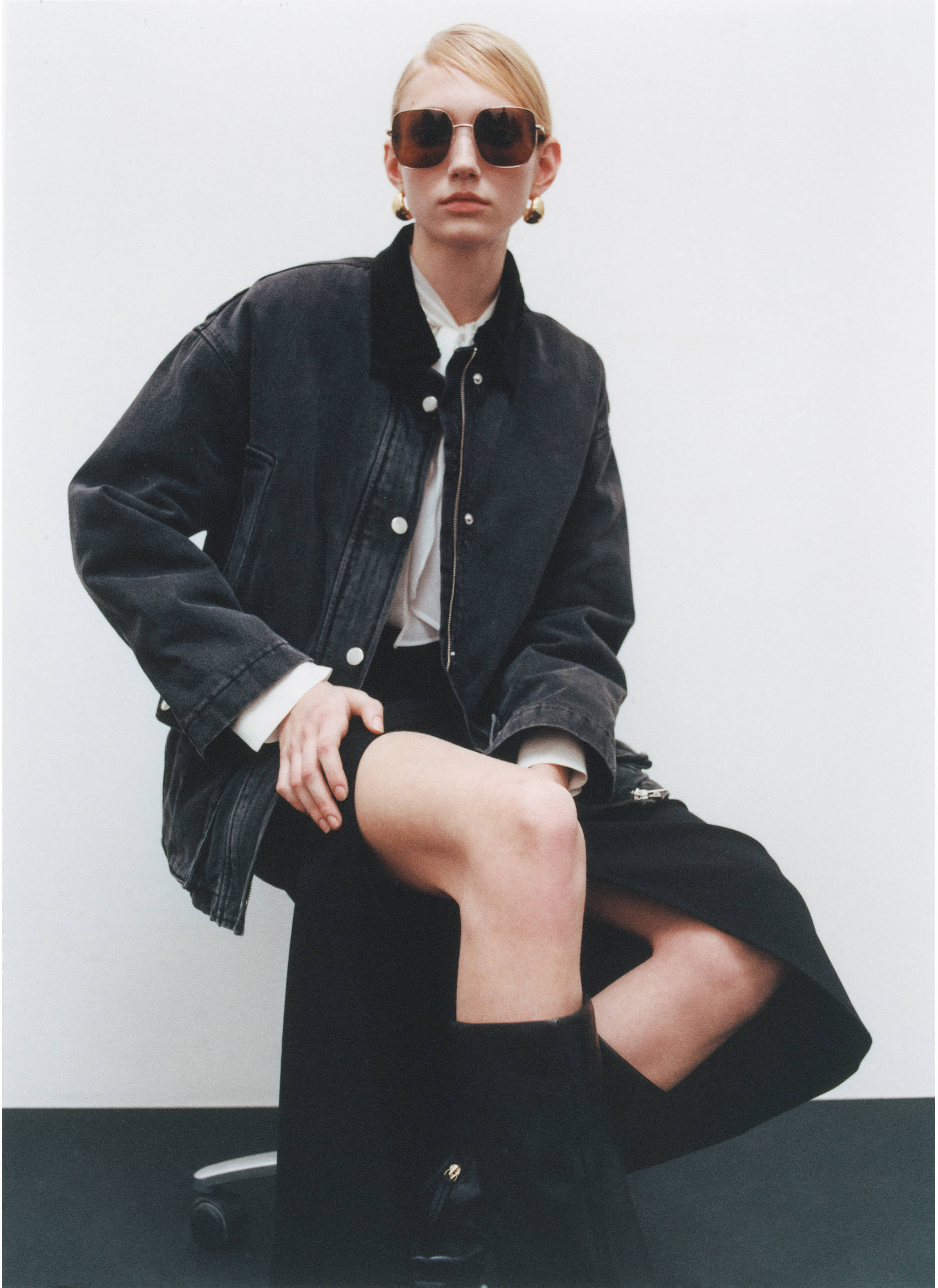 Jacket with corduroy collar pockets - Details of the article 6