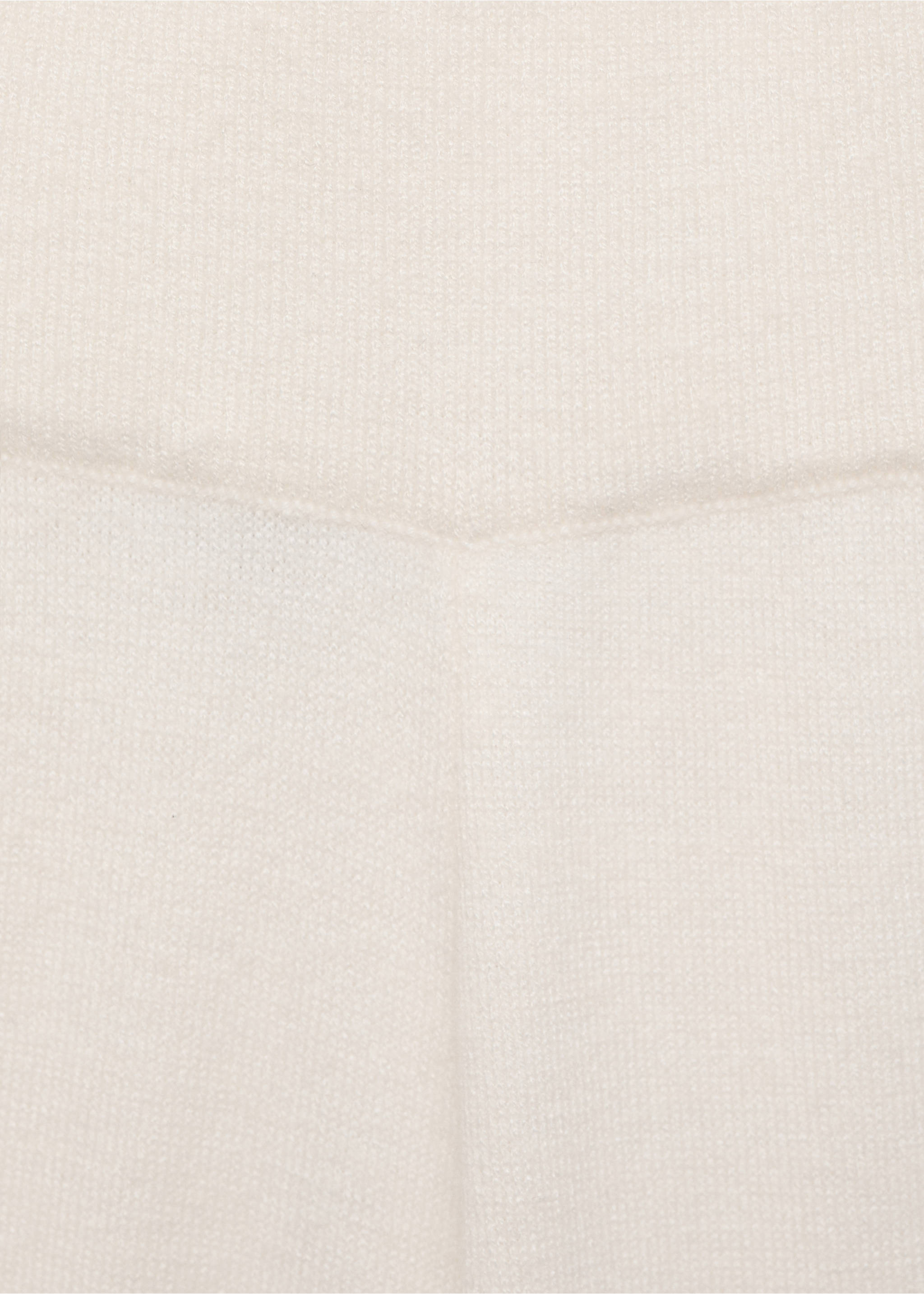 Pantalon large maille fine - Détail de l'article 8, Écru. Ref: 87080425-00.