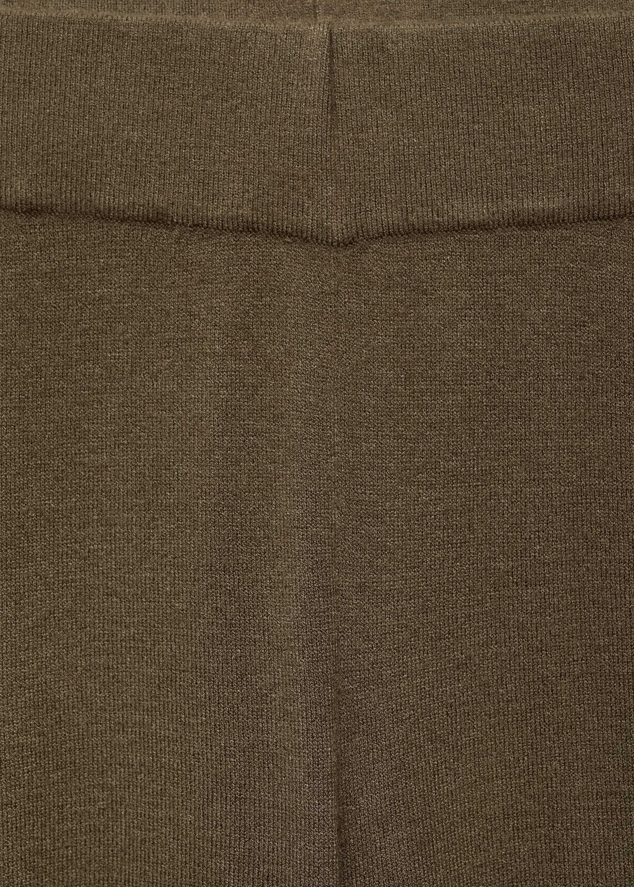 Fine-knit wide leg trousers - Details of the article 8