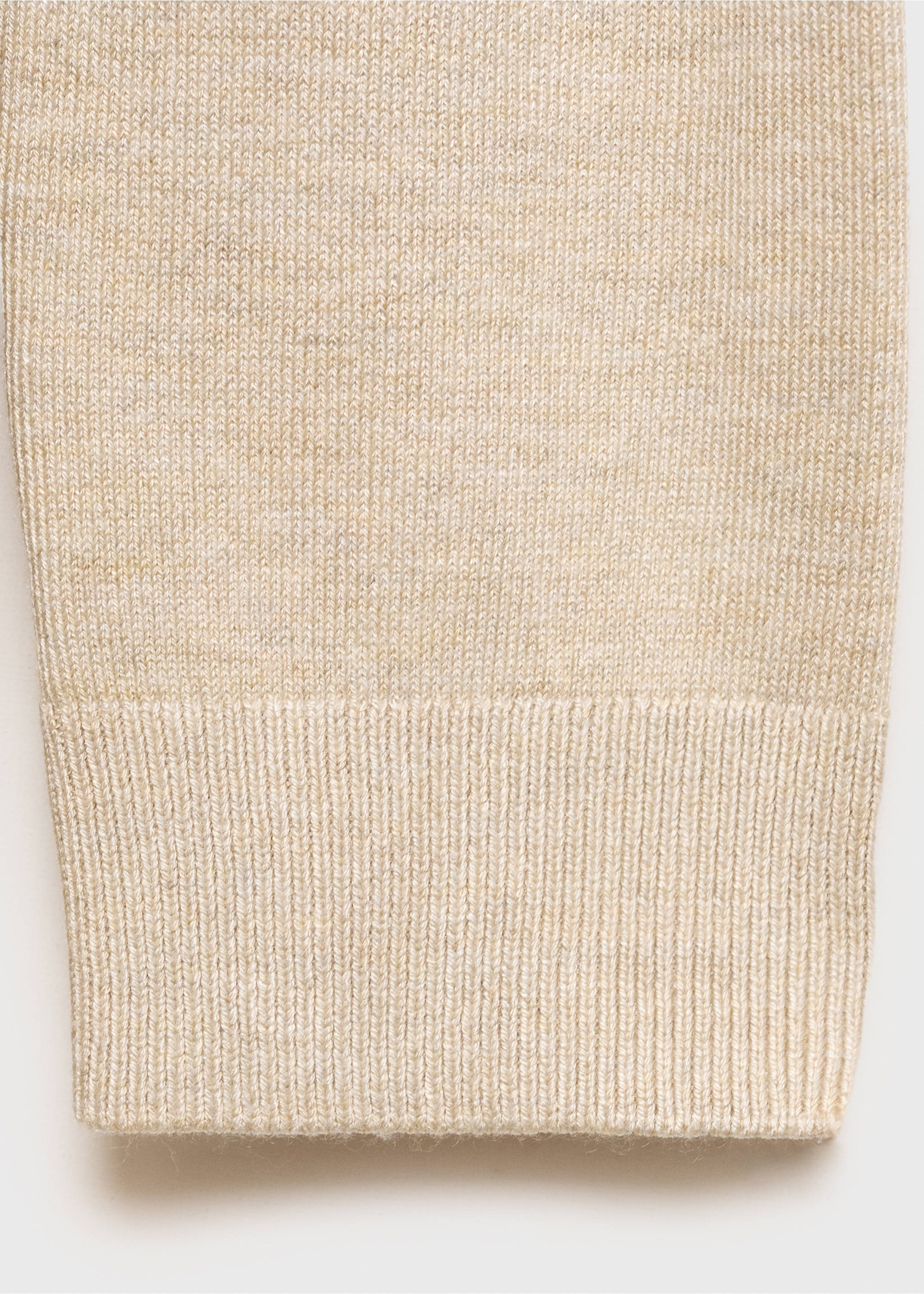 Finstickad cardigan - Detaljer om artikeln 8, Sand. Ref: 87080437-00.