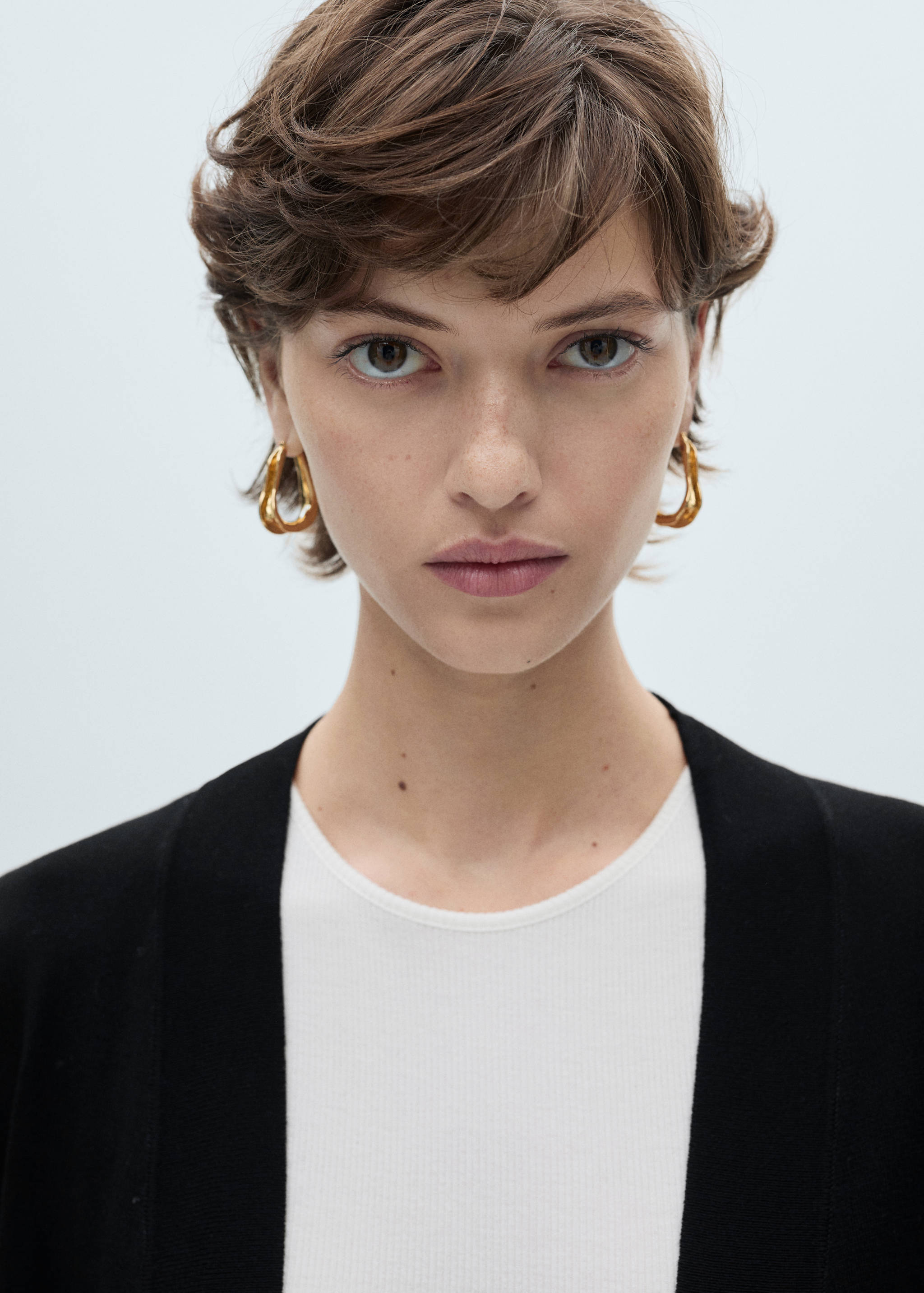 Fine-knit cardigan - Details of the article 1