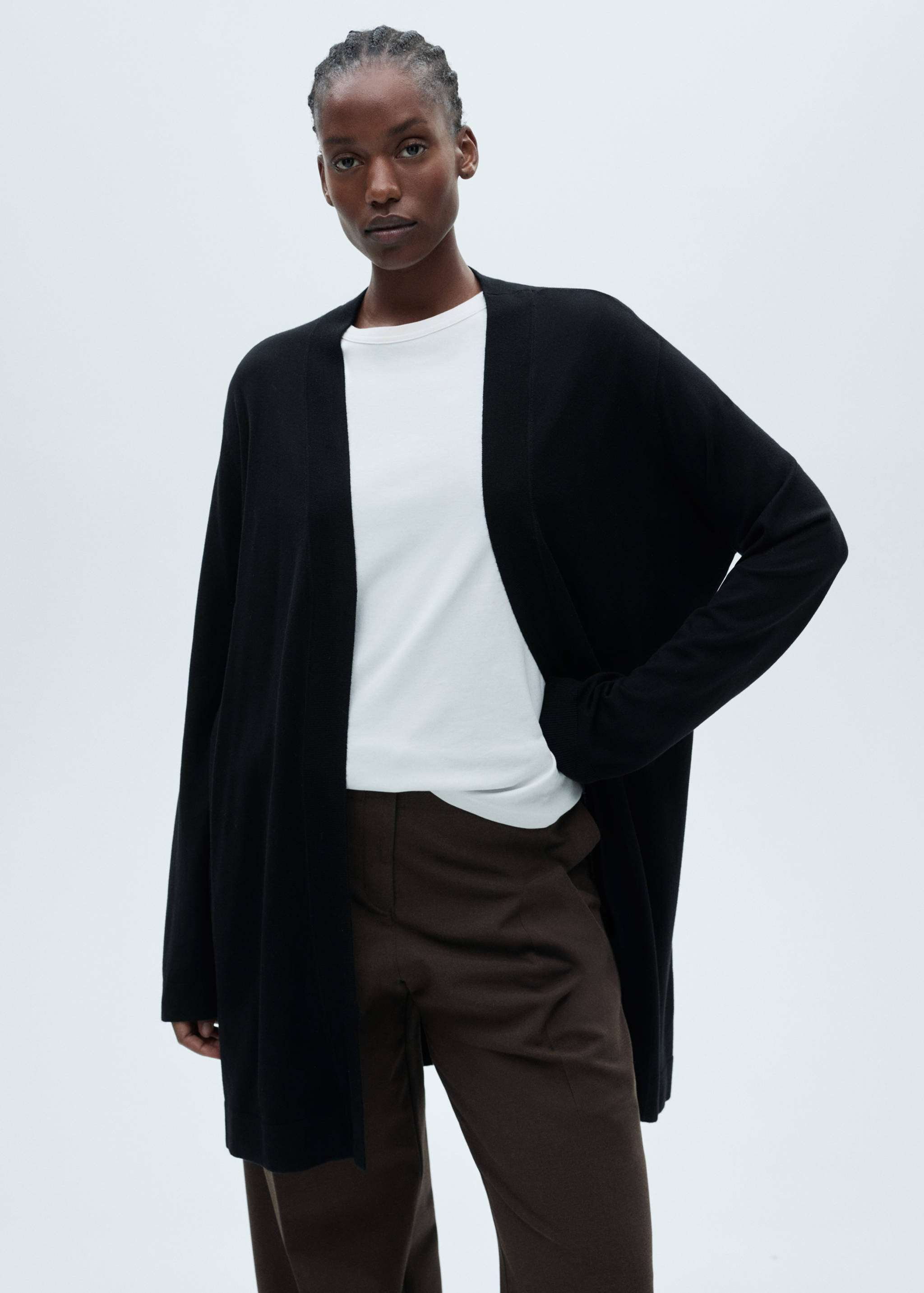 Fine-knit cardigan - Details of the article 5