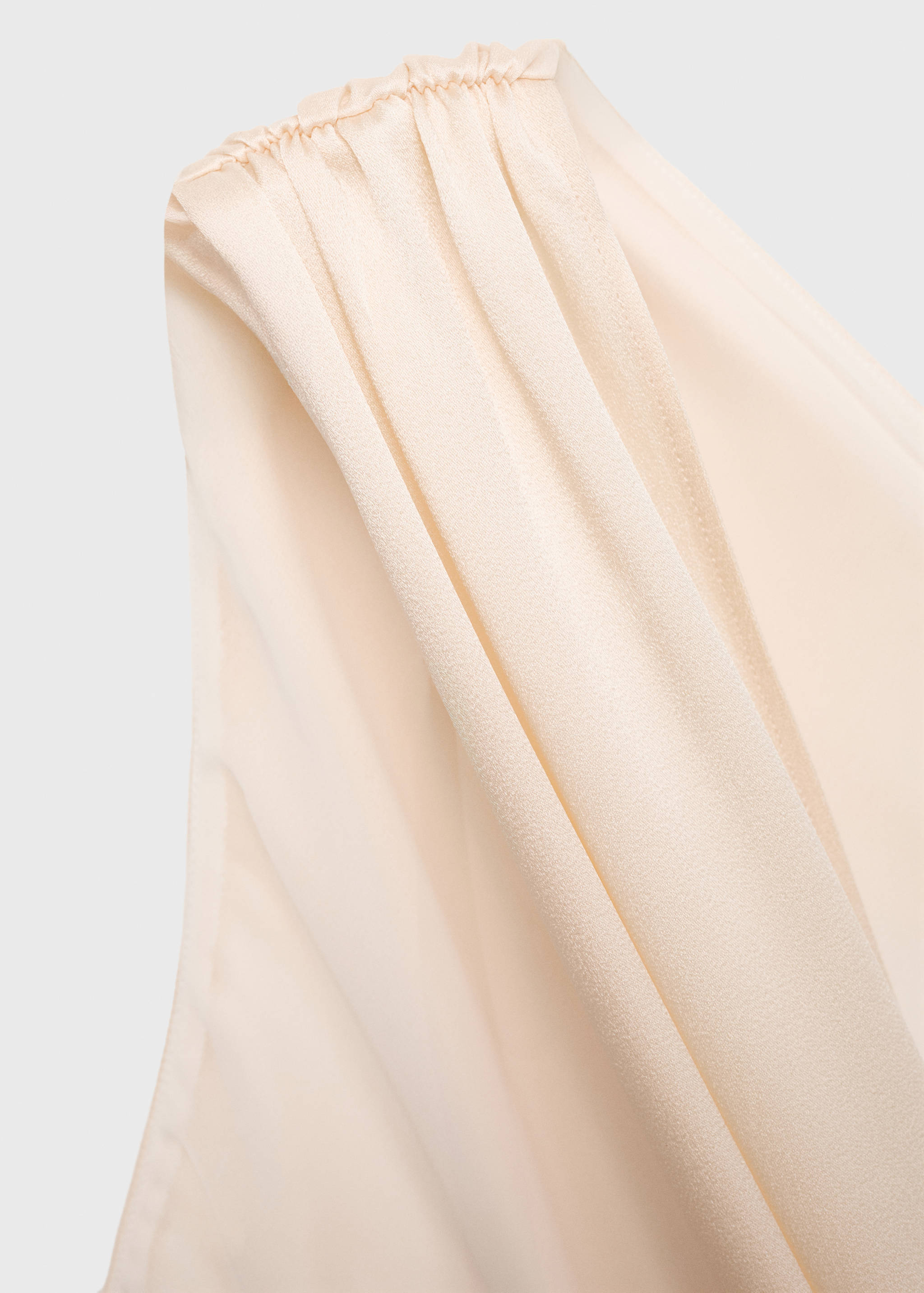 Asymmetrical bow-neck dress - Details of the article 8