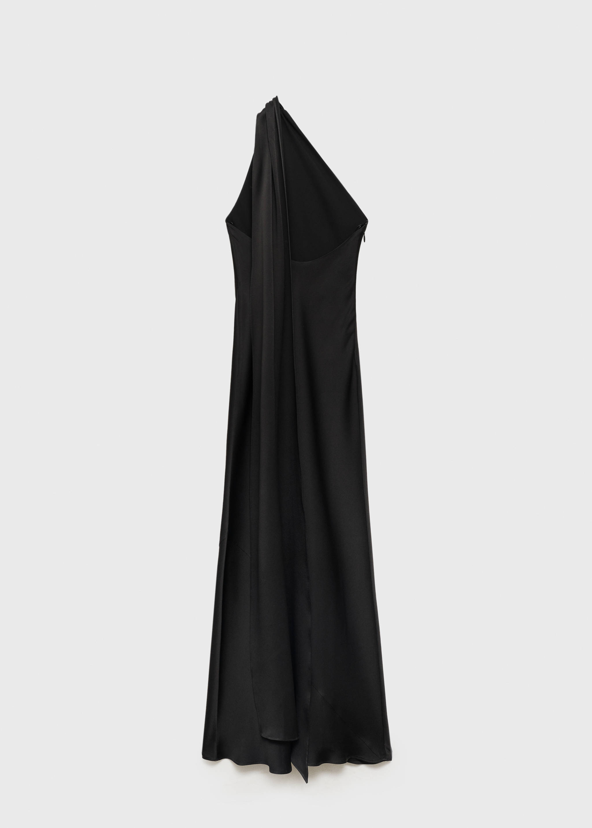 Asymmetrical bow-neck dress - Details of the article 8