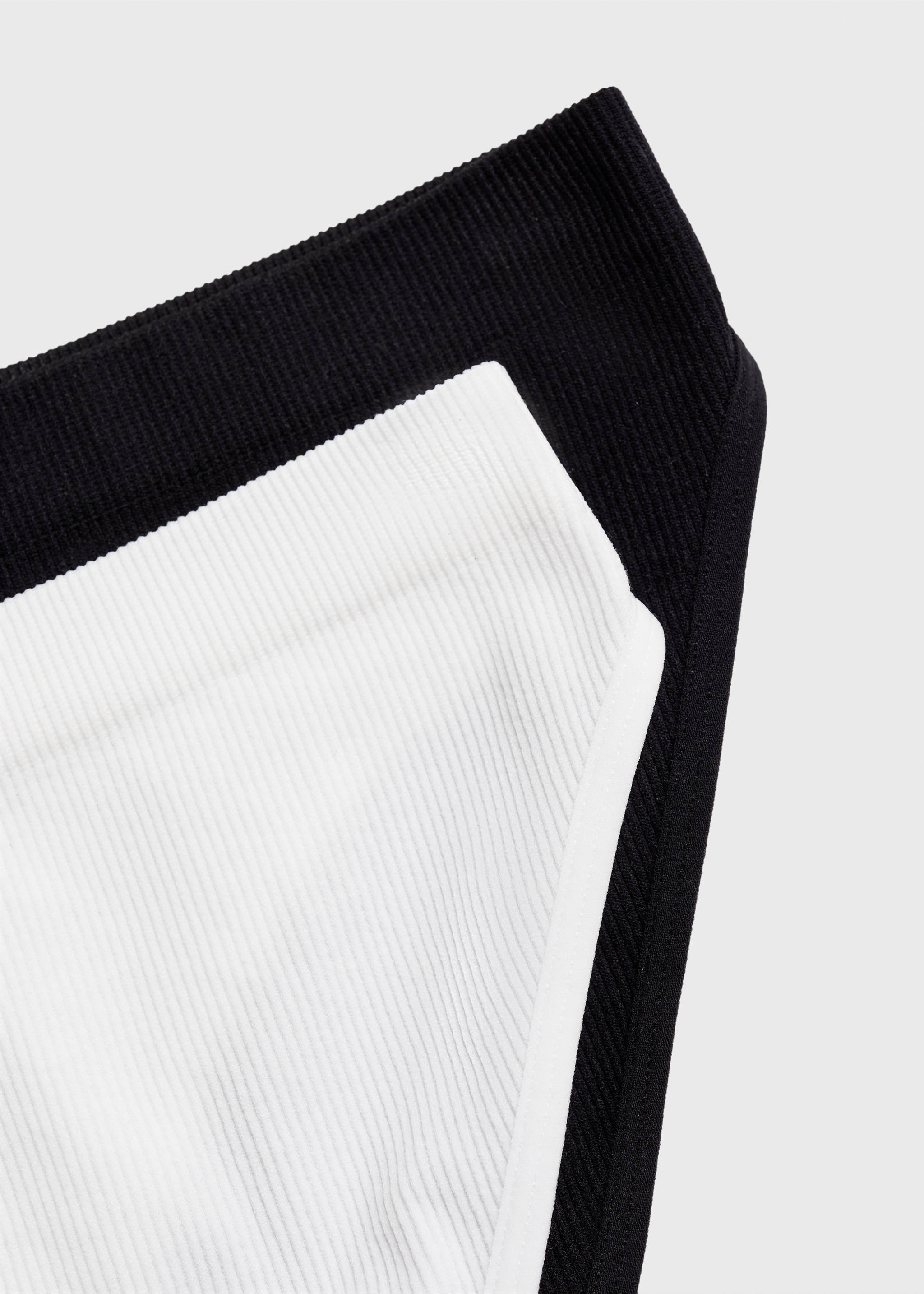 Pack 2 calcetes brasileres - Revers de l'article, Blanc trencat. Ref: 87080445-00.