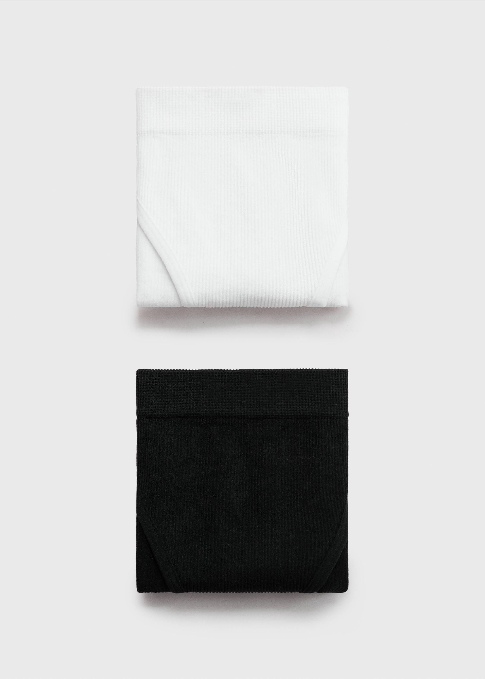 2 pack essential panty - Article without model, Off White. Ref: 87080445-00.