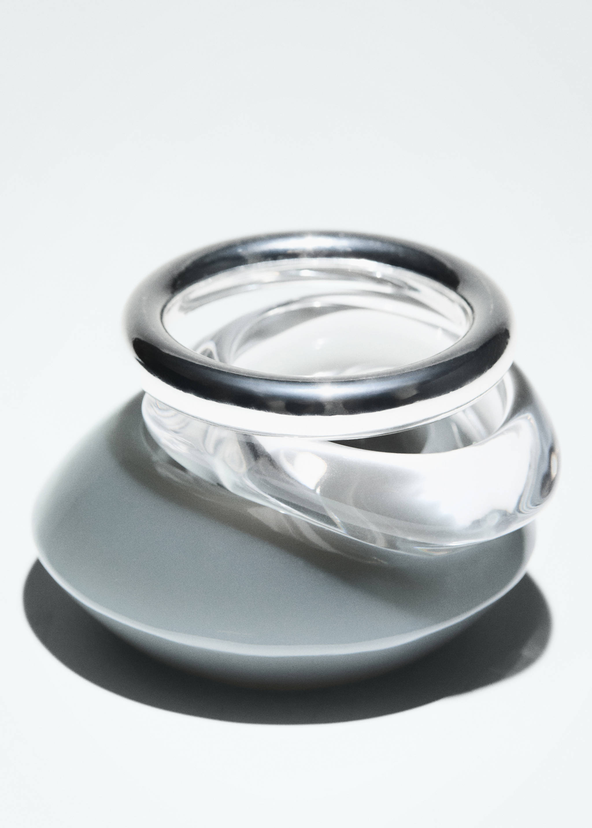 Pack of 3 combined resin bracelets - Details of the article 5