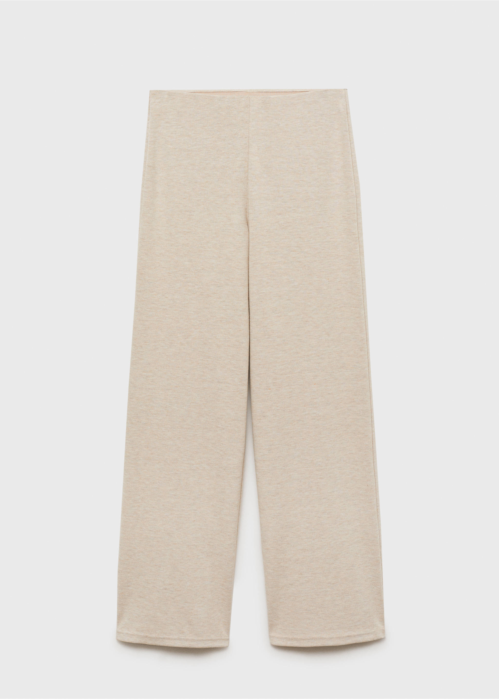 Pantalon large maille fine - Article sans modèle, Beige. Ref: 87080456-00.