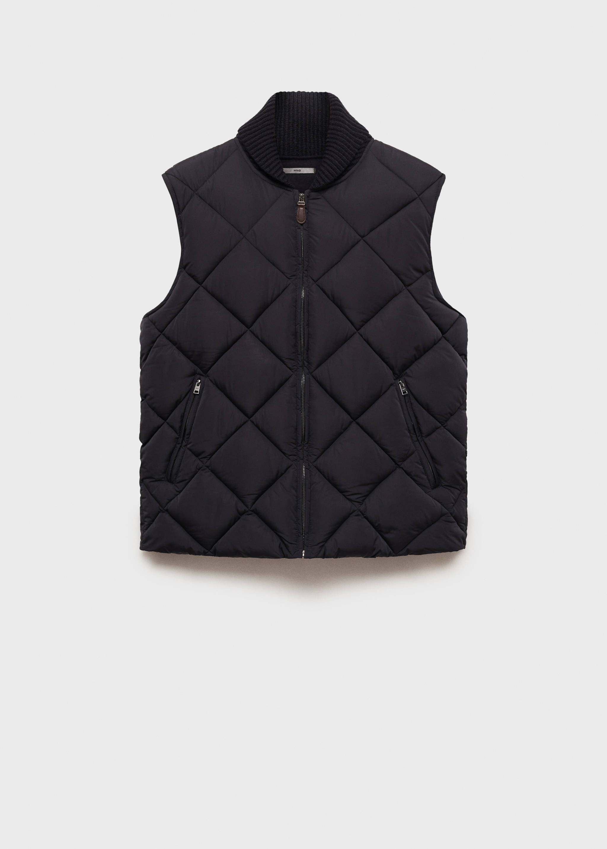 Water-repellent quilted vest - Article without model