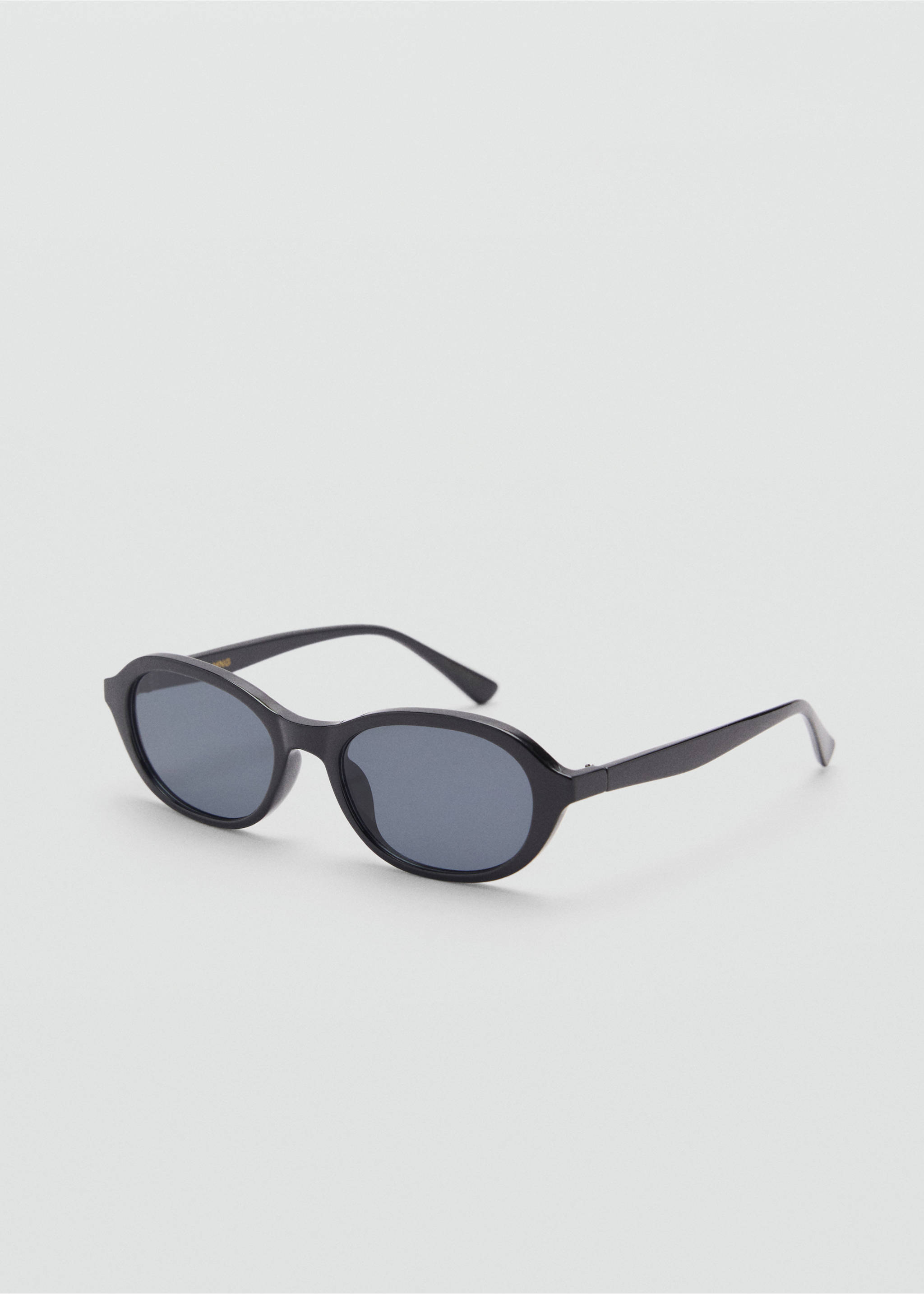 Gafas de sol montura ovalada - Plano medio, Negro. Ref: 87080575-00.