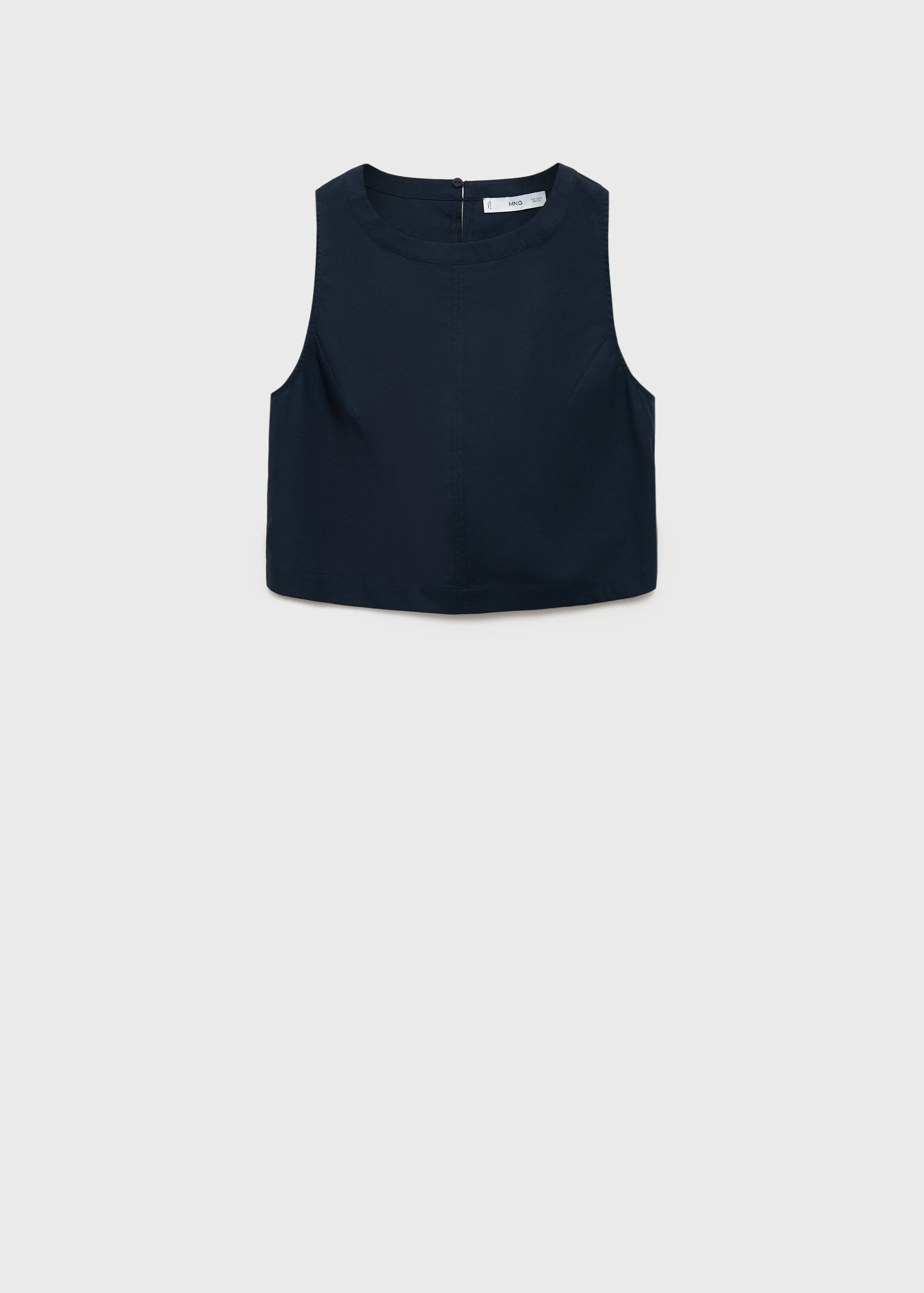 Cotton crop top - Article without model