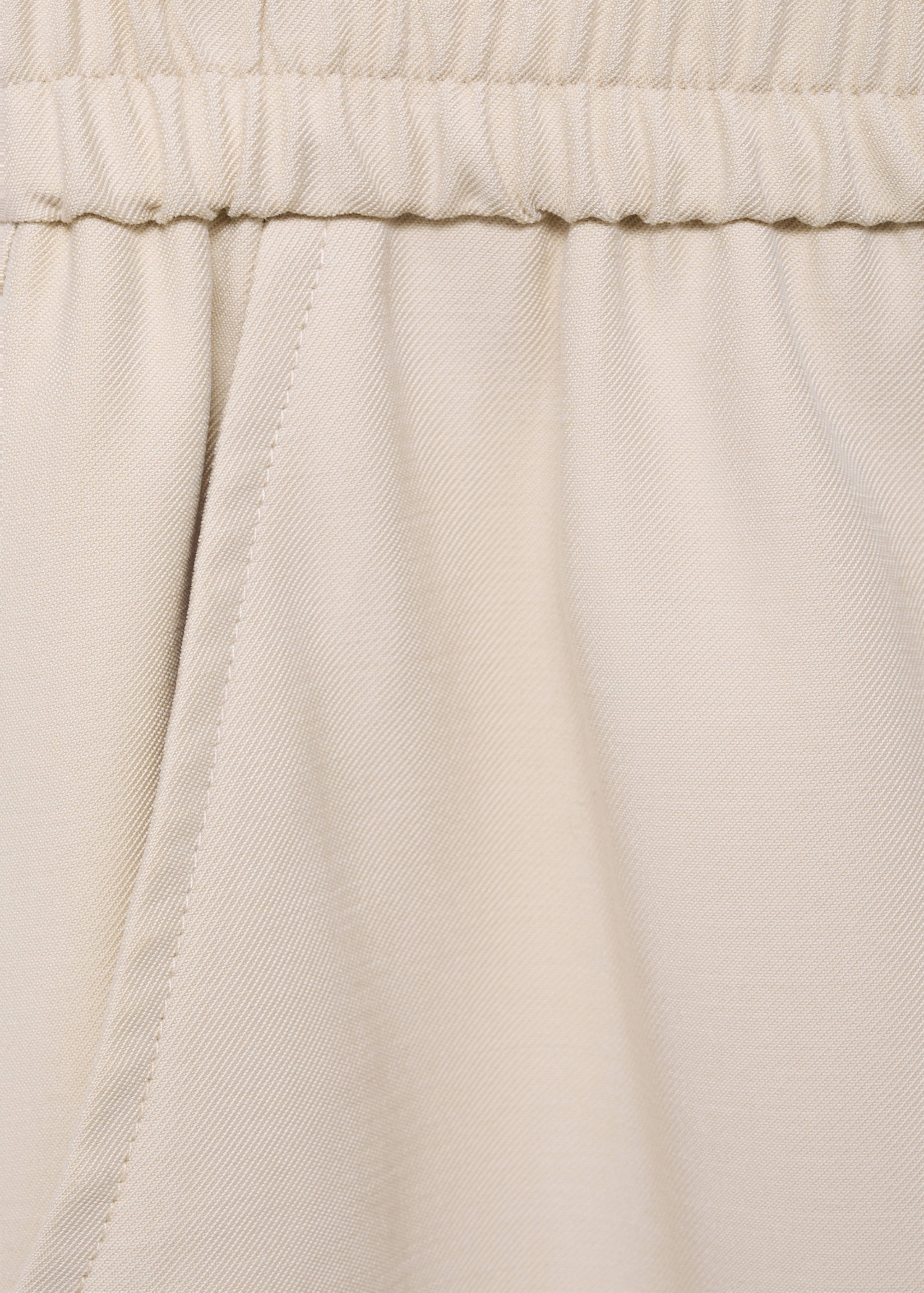 Elastic waist shorts - Details of the article 0