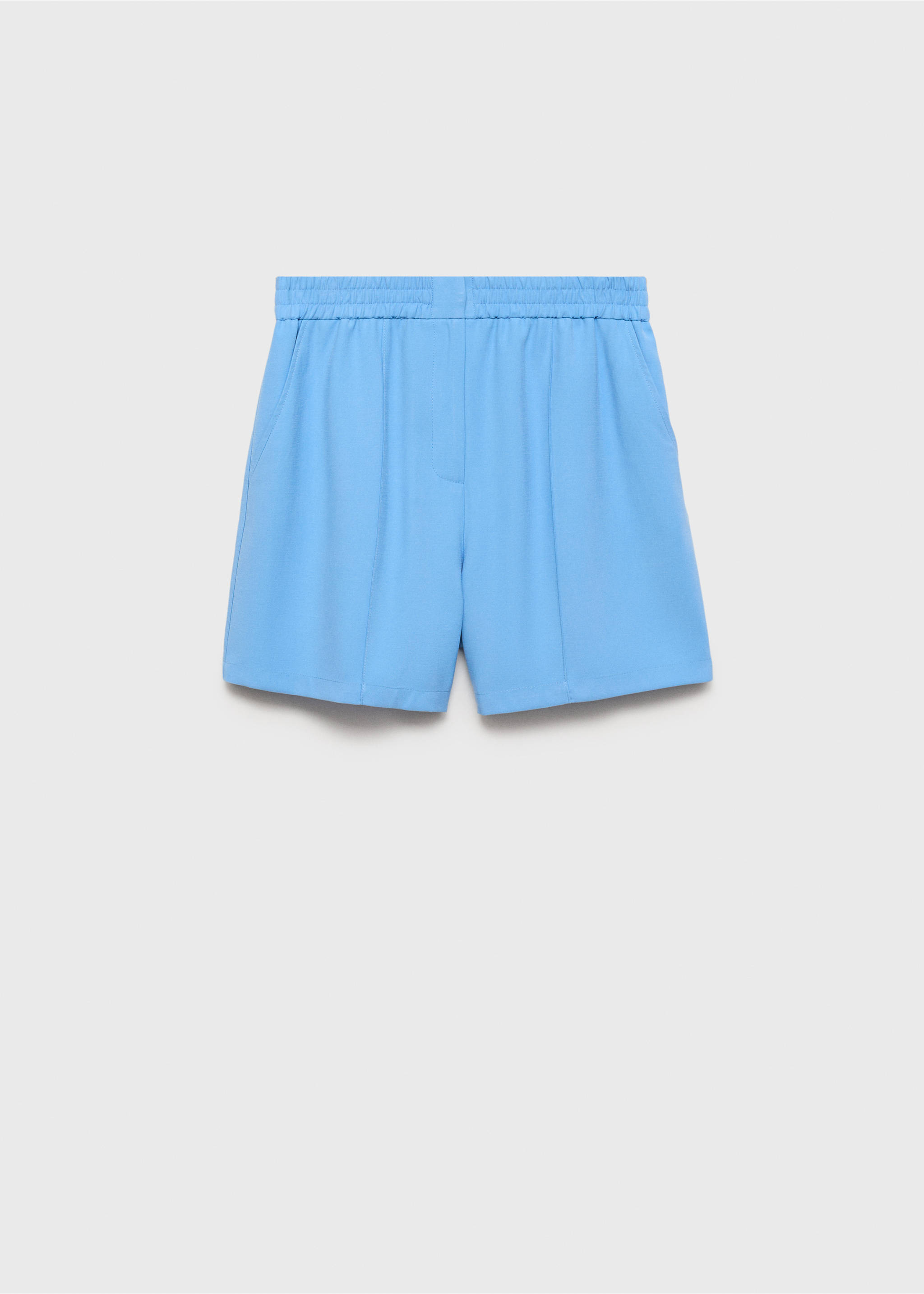 Shorts mit Stretchbund - Artikel ohne Model, Blau. Ref: 87080582-00.