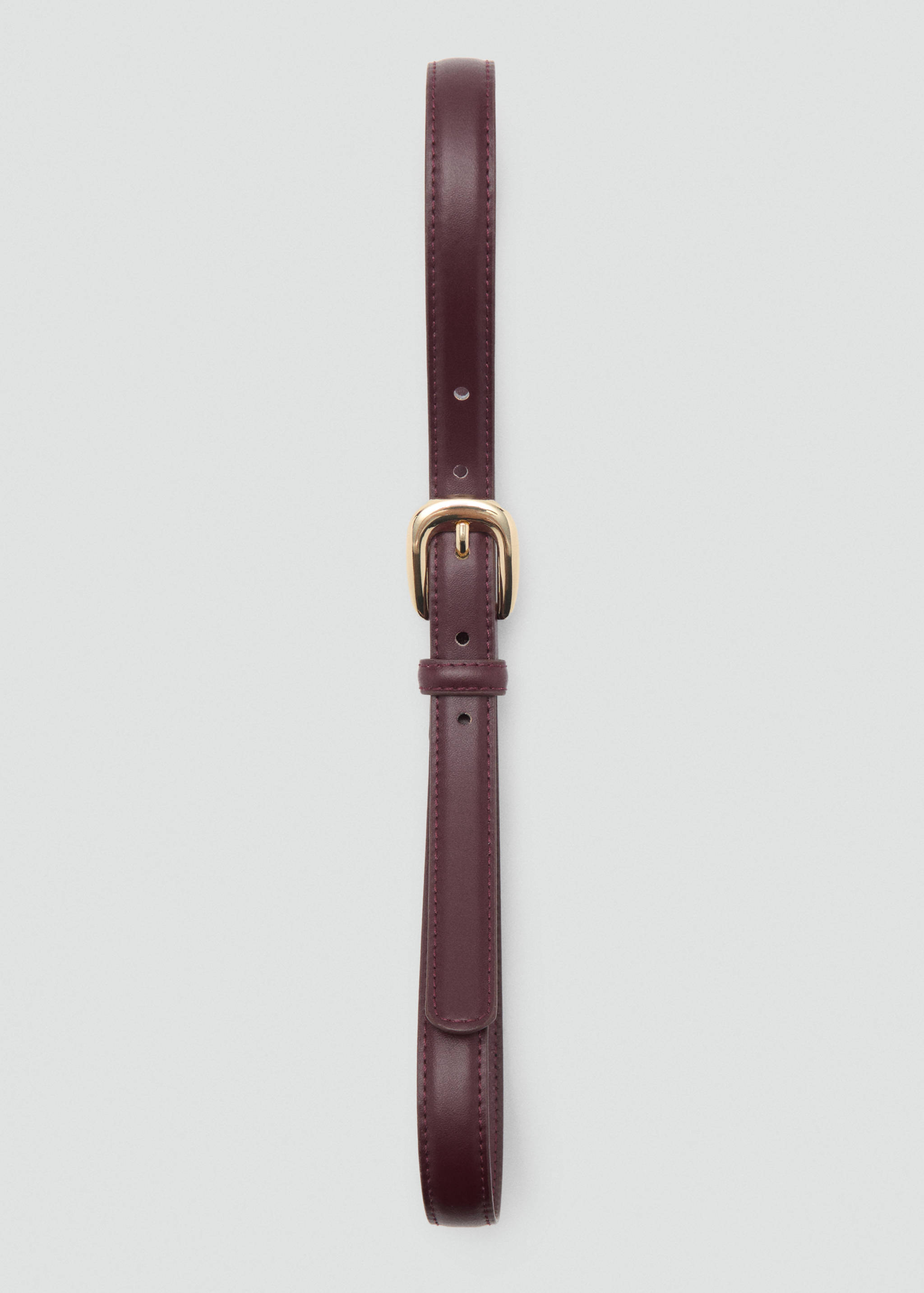 Skinny faux-leather belt - Details of the article 2