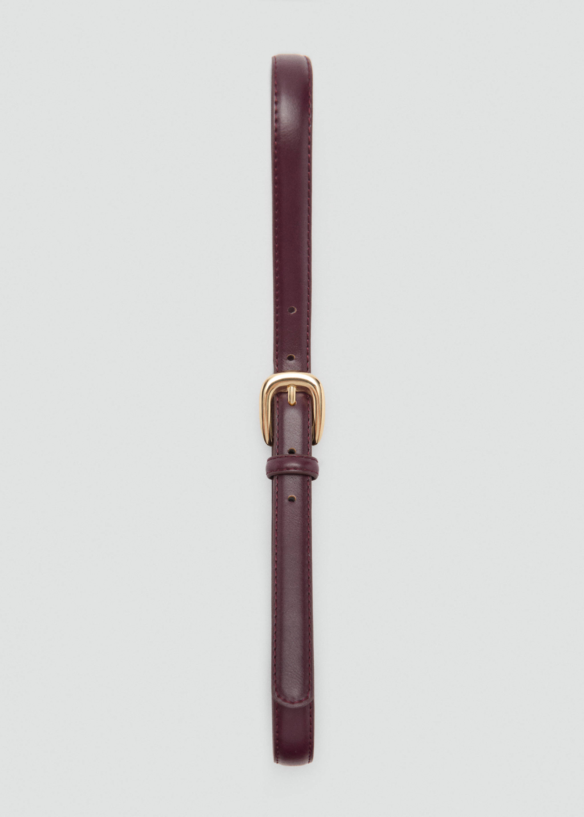 Skinny faux-leather belt - Details of the article 2