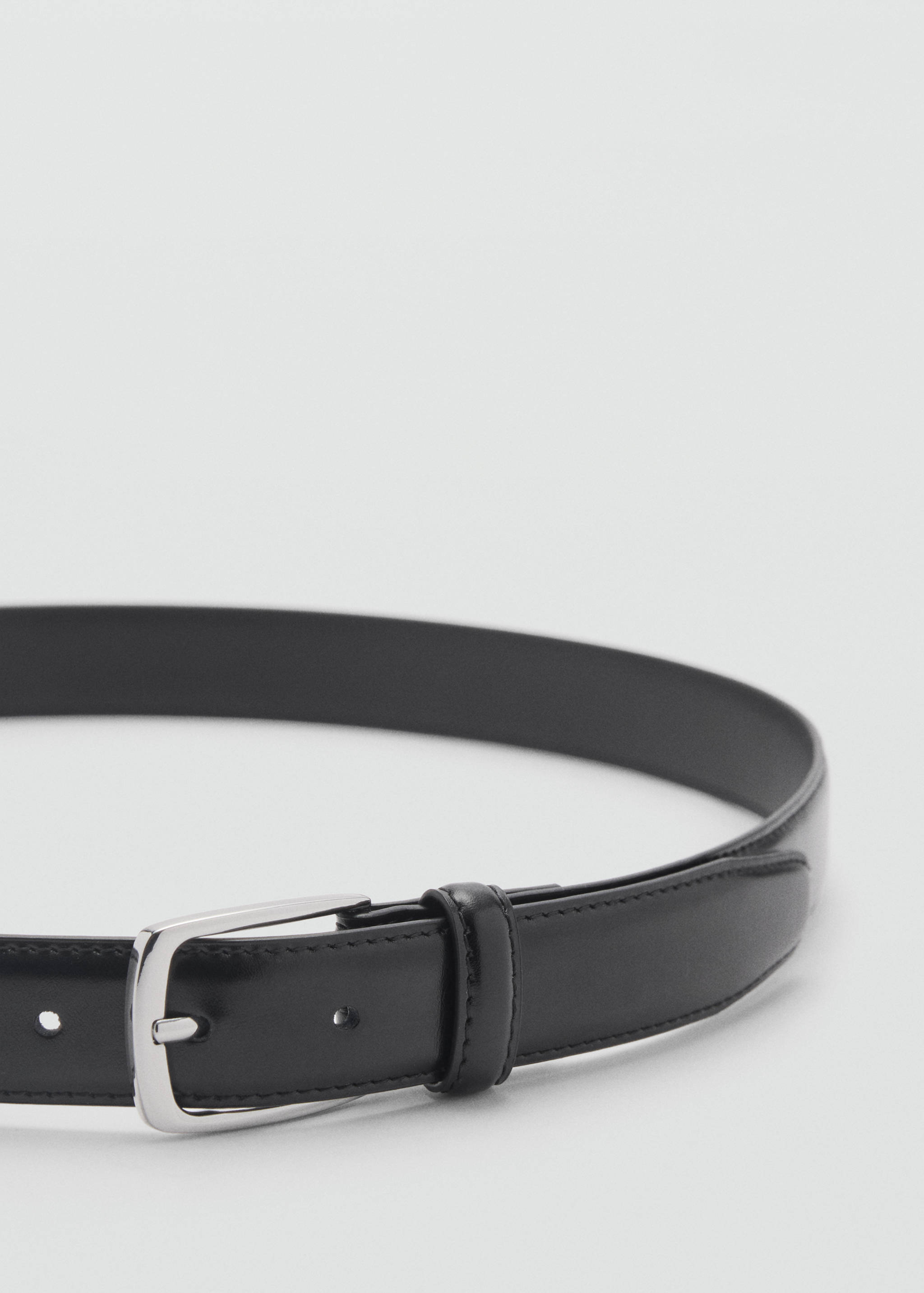 Nappa leather belt - Medium plane
