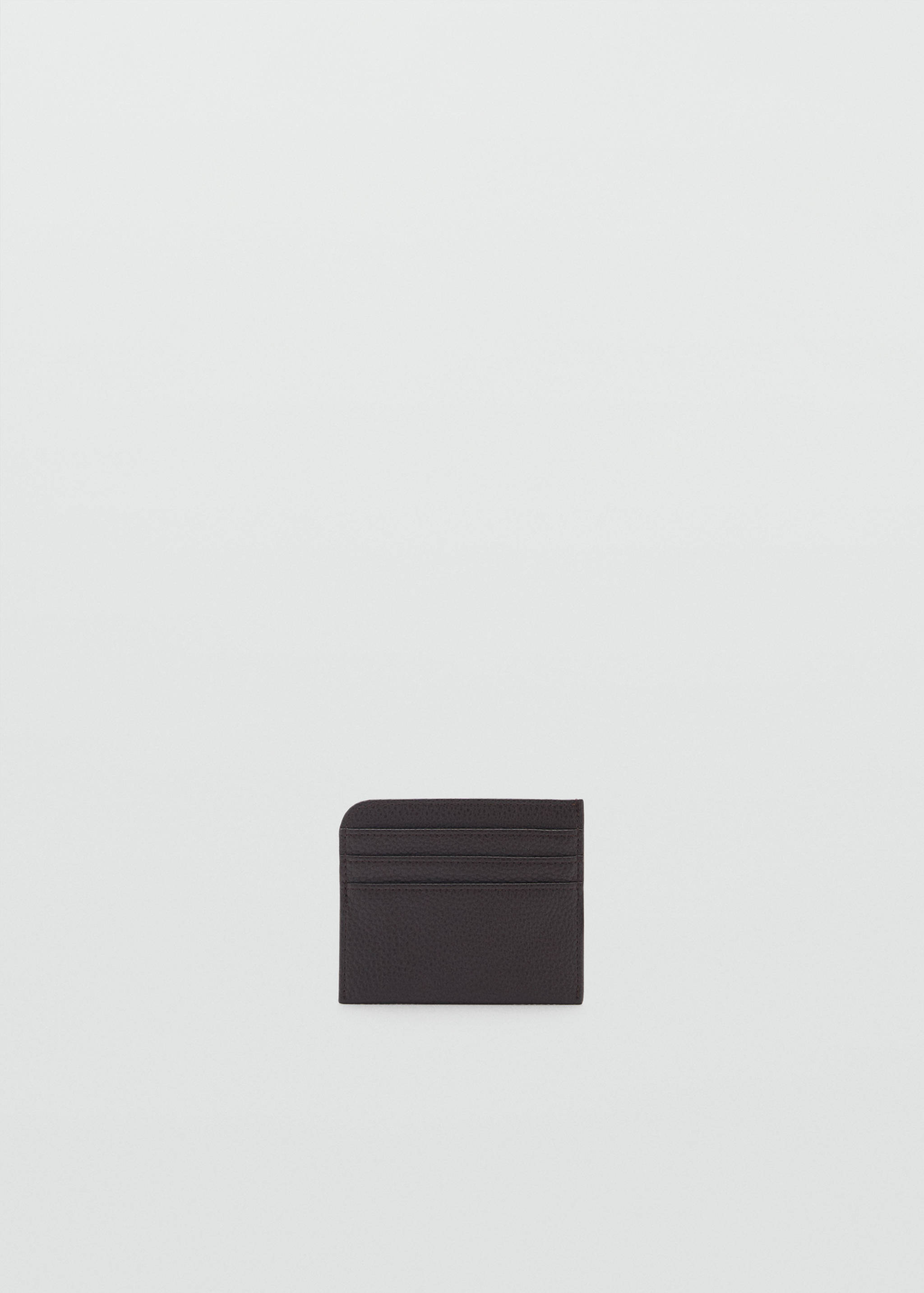 Kartenetui aus Narbenleder - Detail des Artikels 1