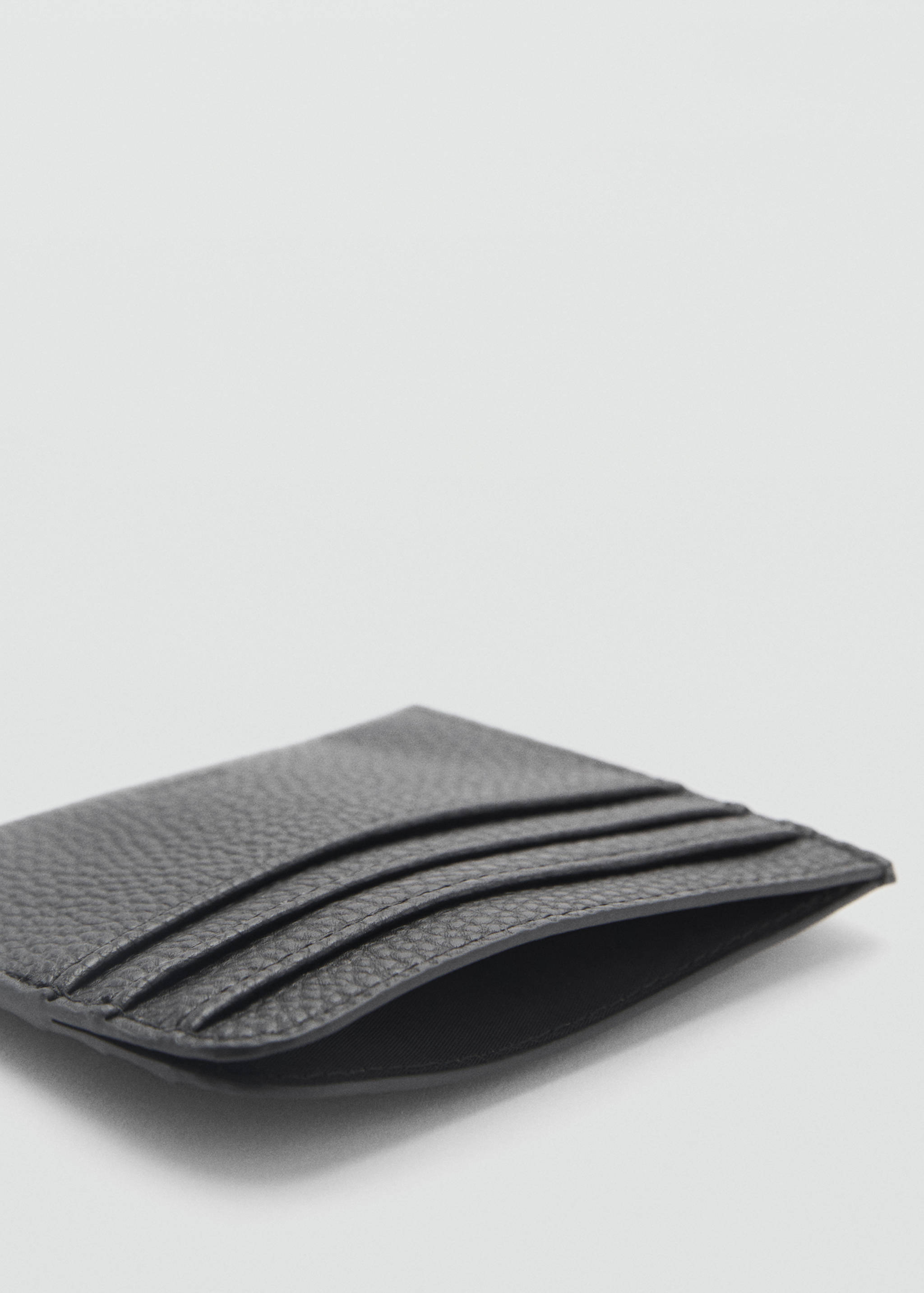 Kartenetui aus Narbenleder - Detail des Artikels 1