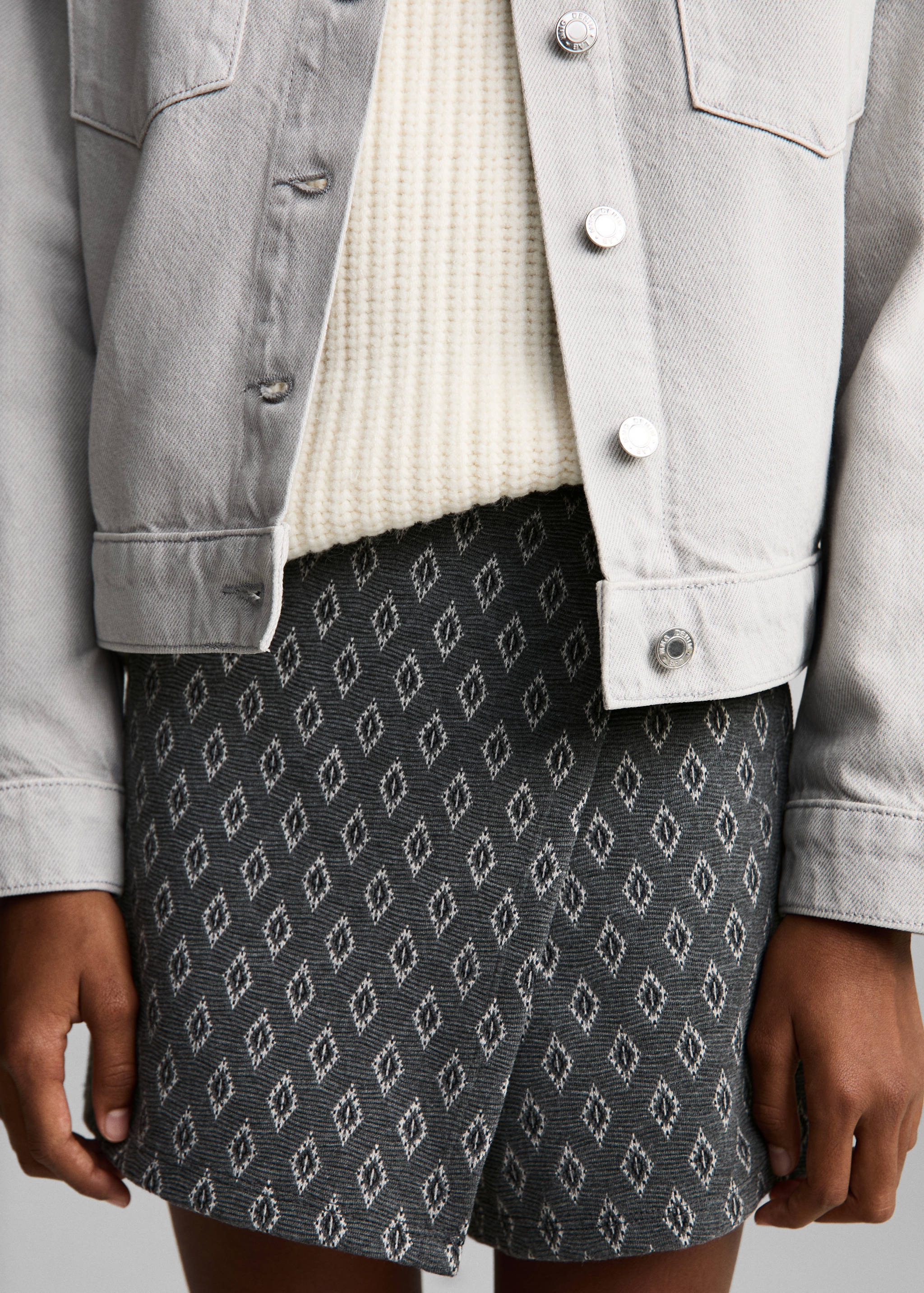 Jupe-culotte imprimée - Détail de l'article 1